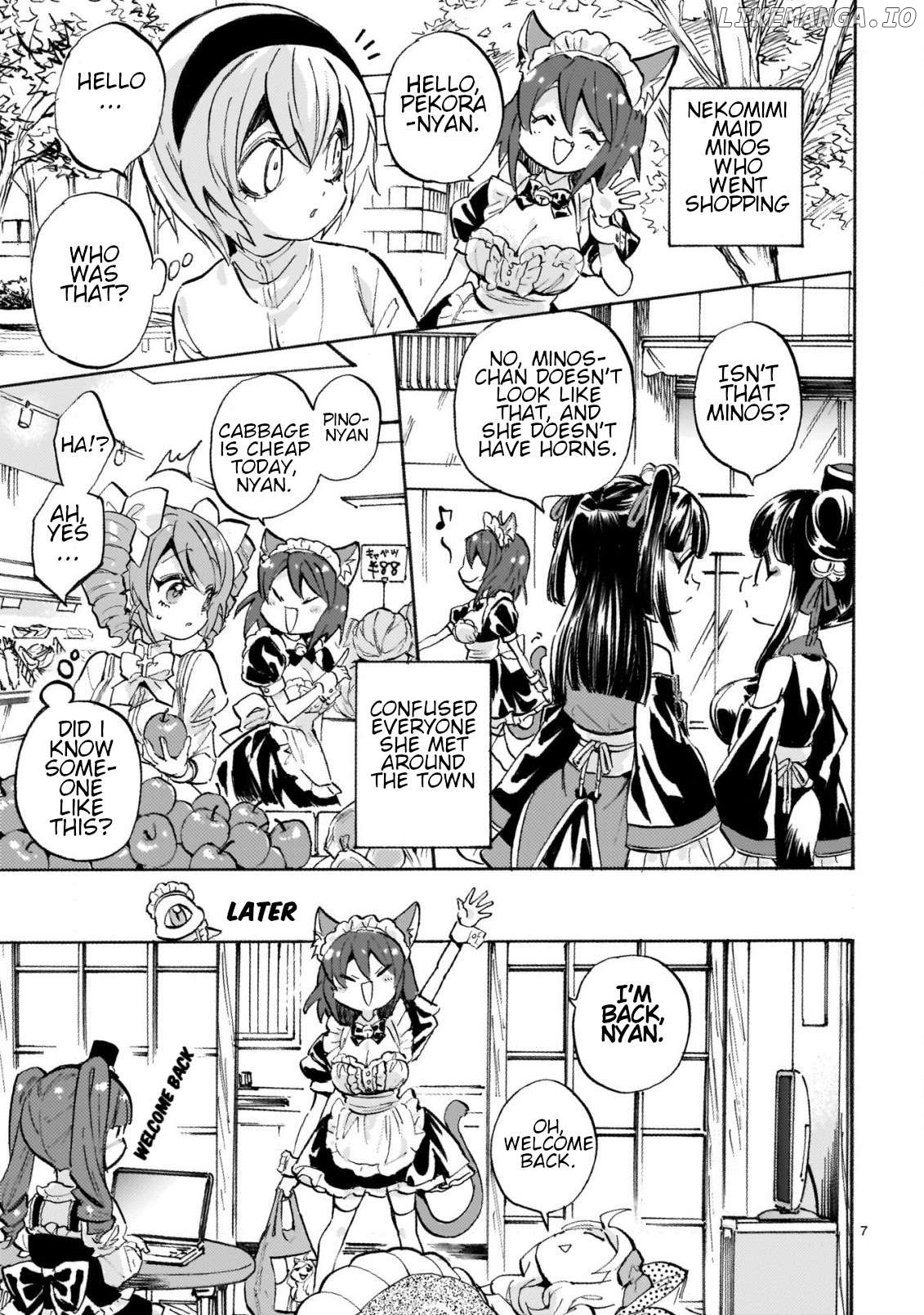 Jashin-chan Dropkick Chapter 262 - page 7