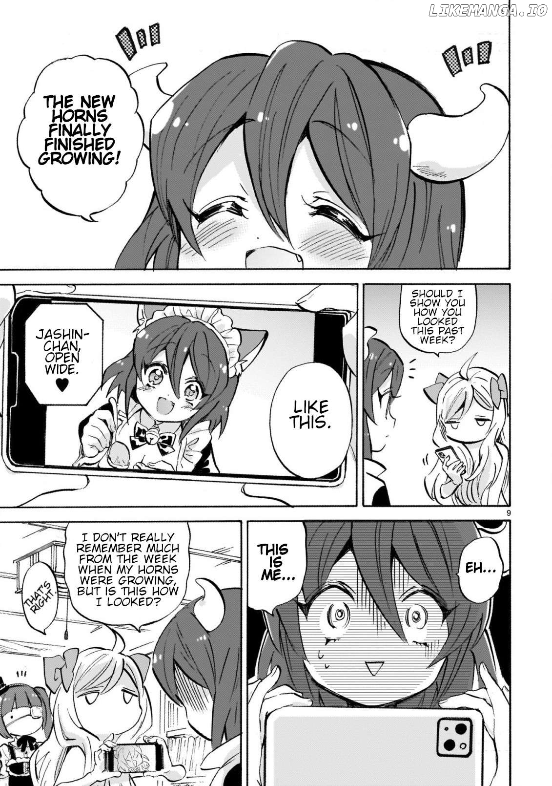Jashin-chan Dropkick Chapter 262 - page 9
