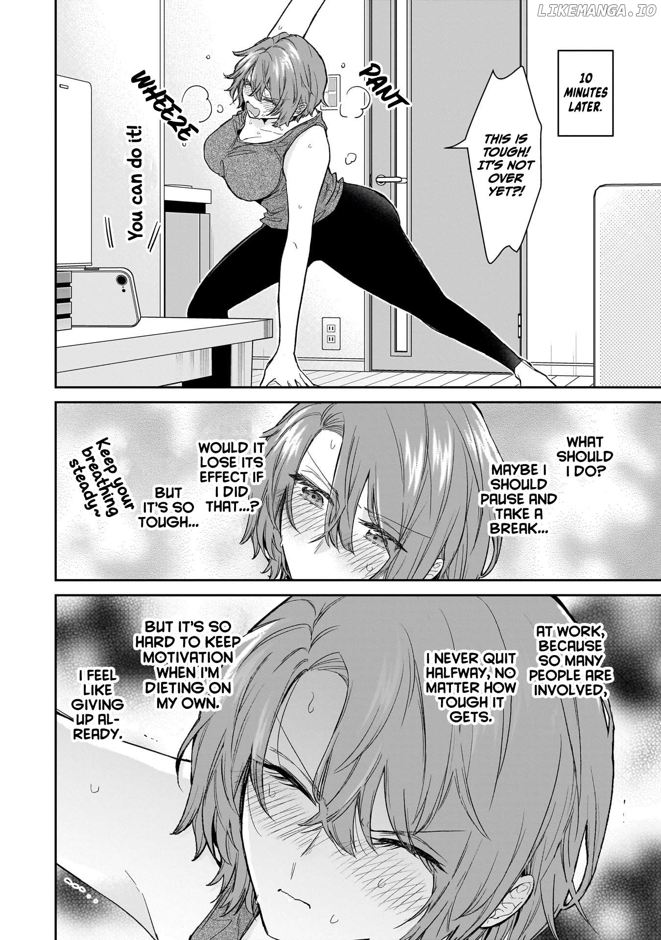 Misato-San Is A Bit Cold Towards Her Boss Who Pampers Chapter 20 - page 12