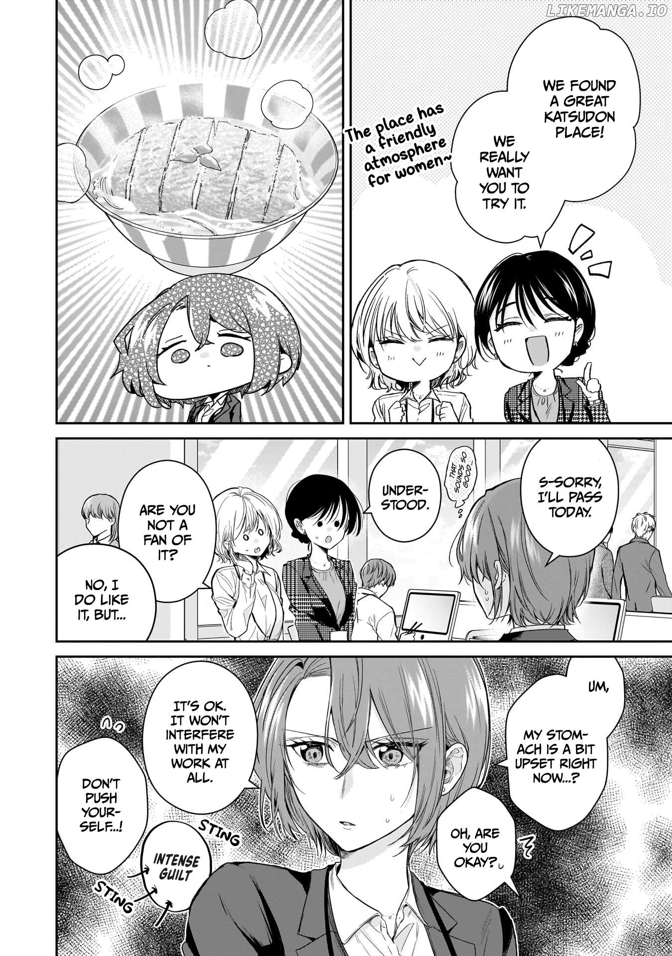 Misato-San Is A Bit Cold Towards Her Boss Who Pampers Chapter 20 - page 4
