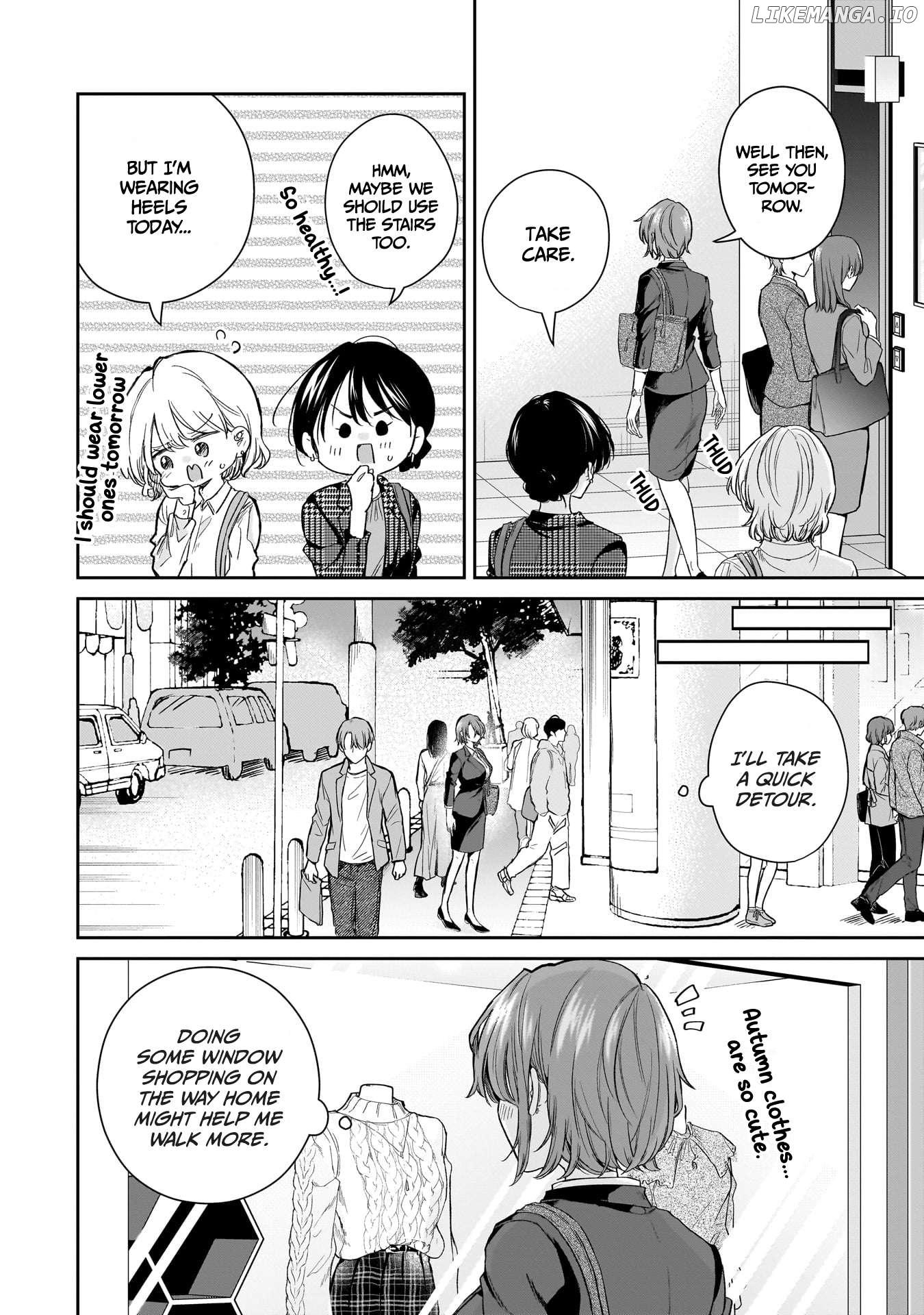 Misato-San Is A Bit Cold Towards Her Boss Who Pampers Chapter 20 - page 8