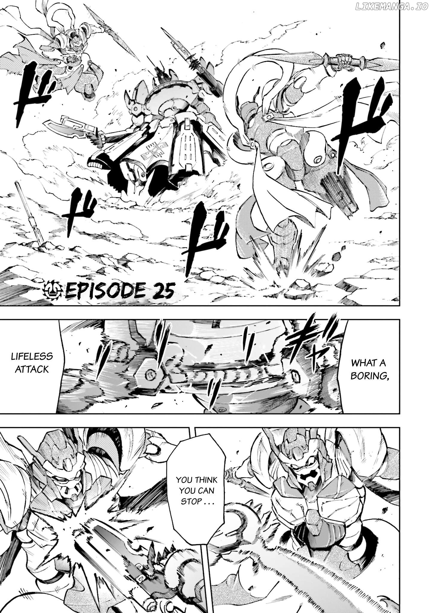 Mobile War History Gundam Burai Chapter 25 - page 1