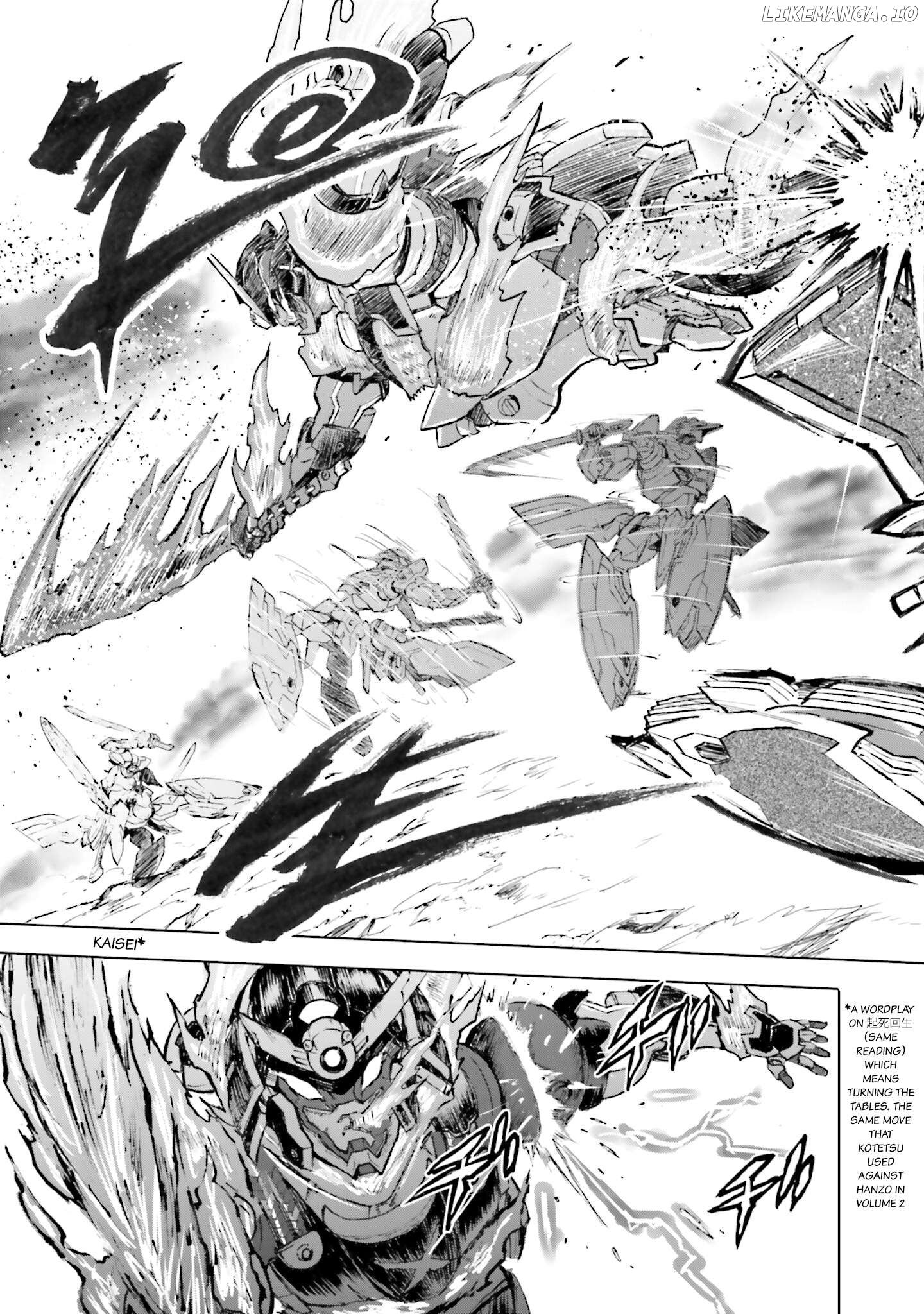 Mobile War History Gundam Burai Chapter 25 - page 22