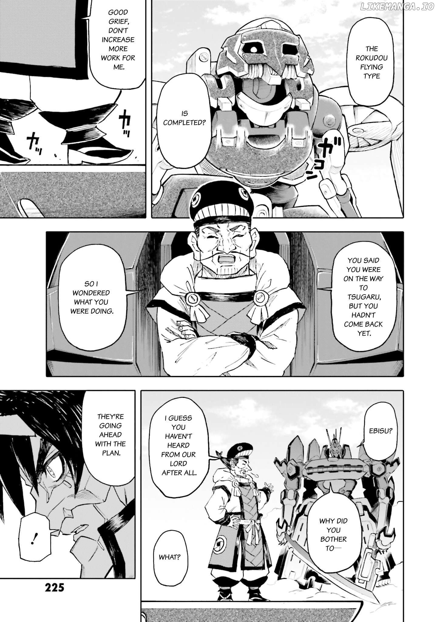Mobile War History Gundam Burai Chapter 25 - page 5