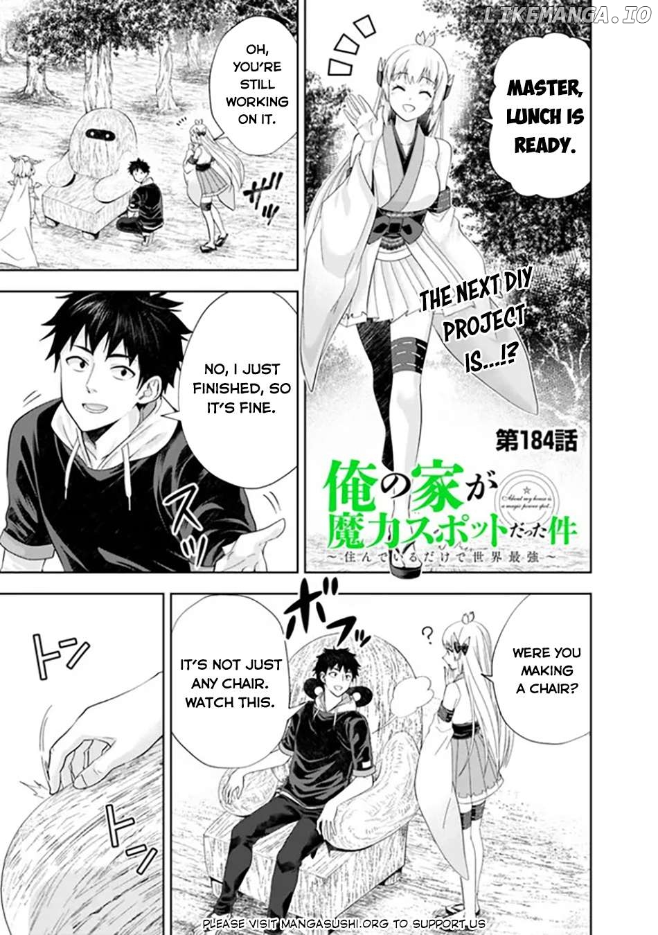 Ore no ie ga Maryoku Spot Datta Ken - Sundeiru Dake de Sekai Saikyou Chapter 184 - page 2
