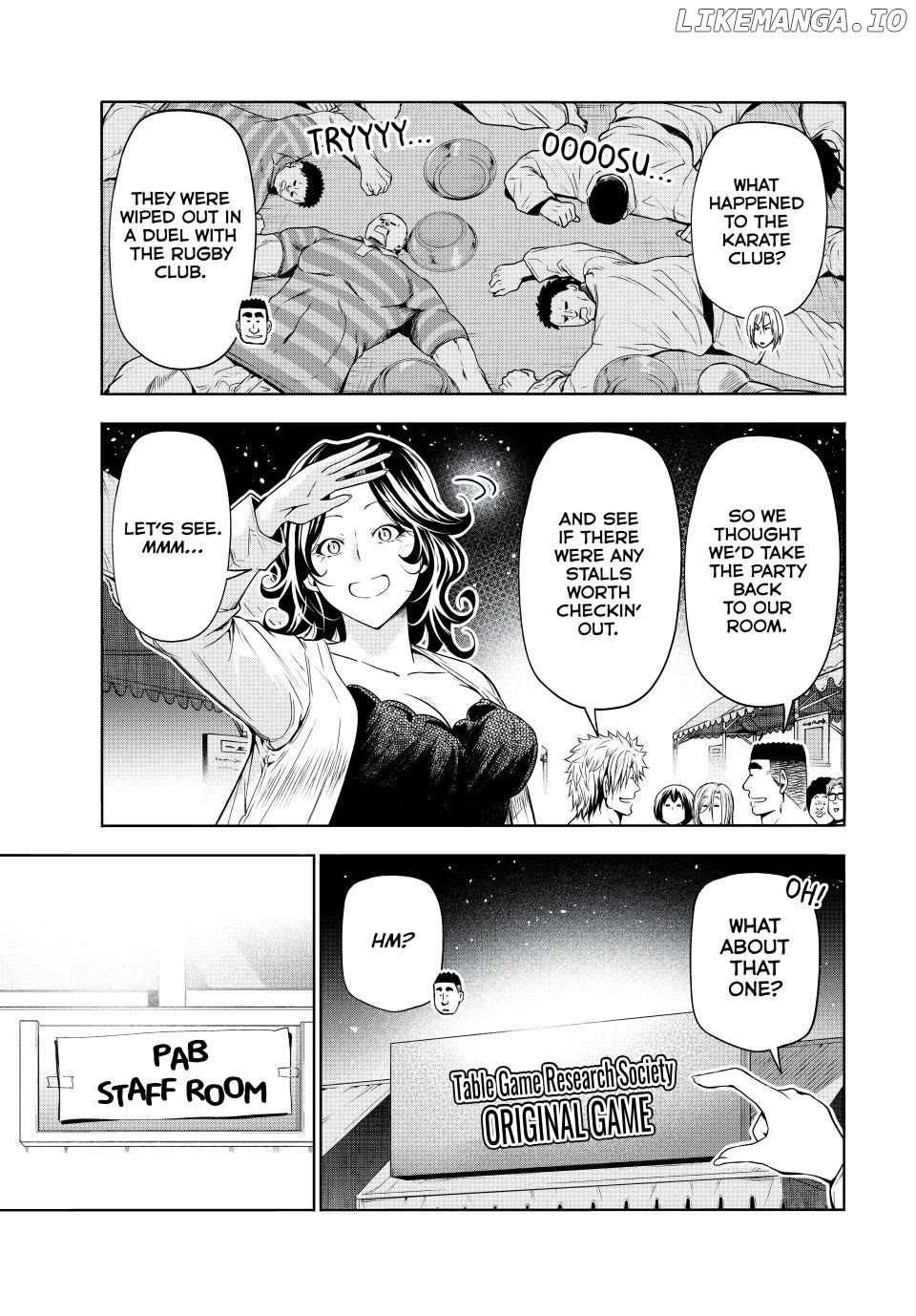 Grand Blue Chapter 95 - page 14