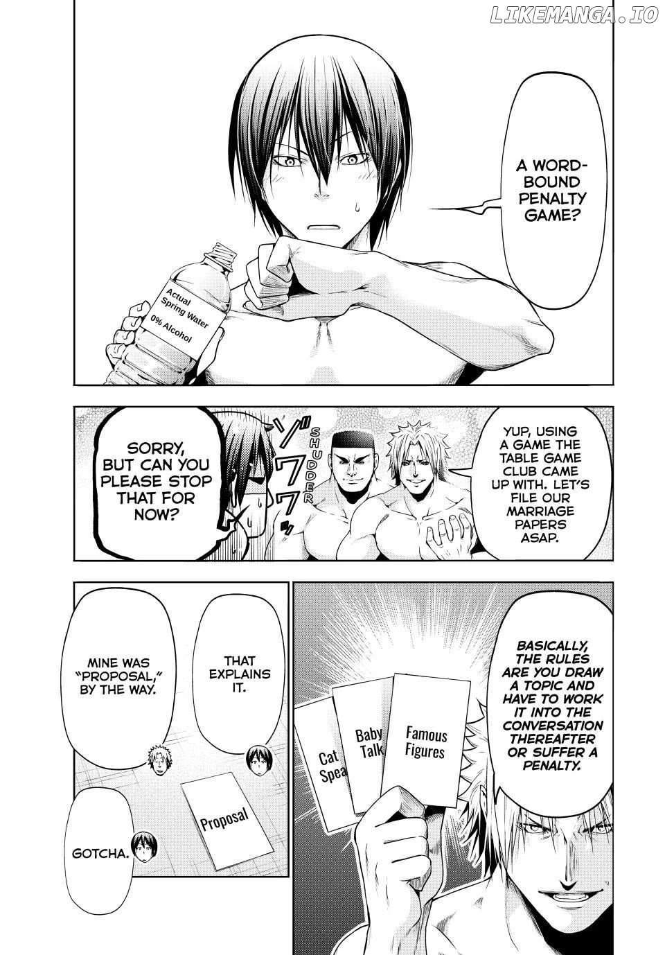 Grand Blue Chapter 95 - page 16