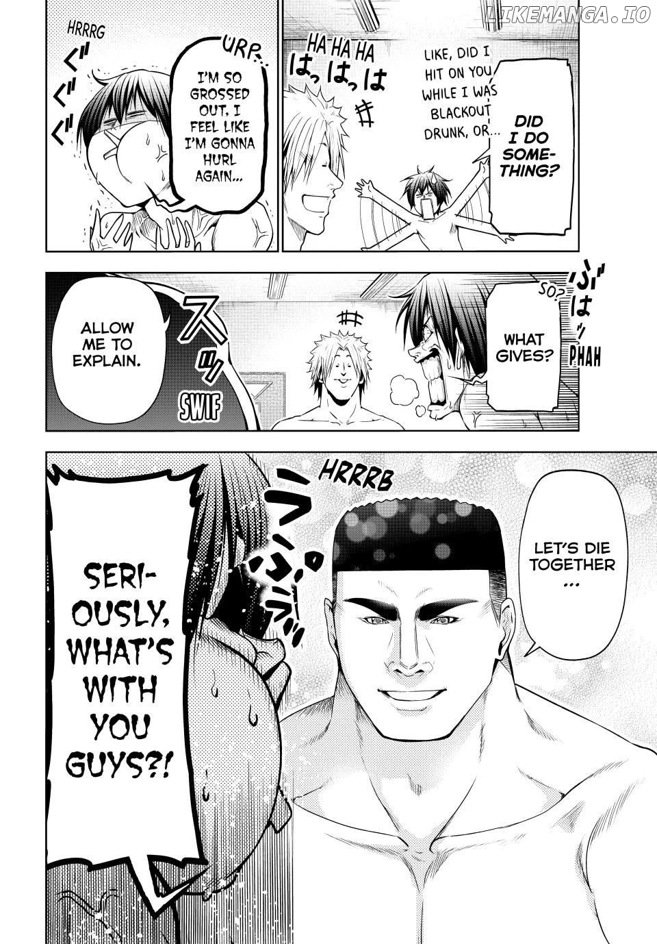 Grand Blue Chapter 95 - page 17