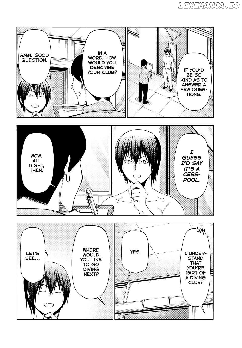 Grand Blue Chapter 95 - page 23