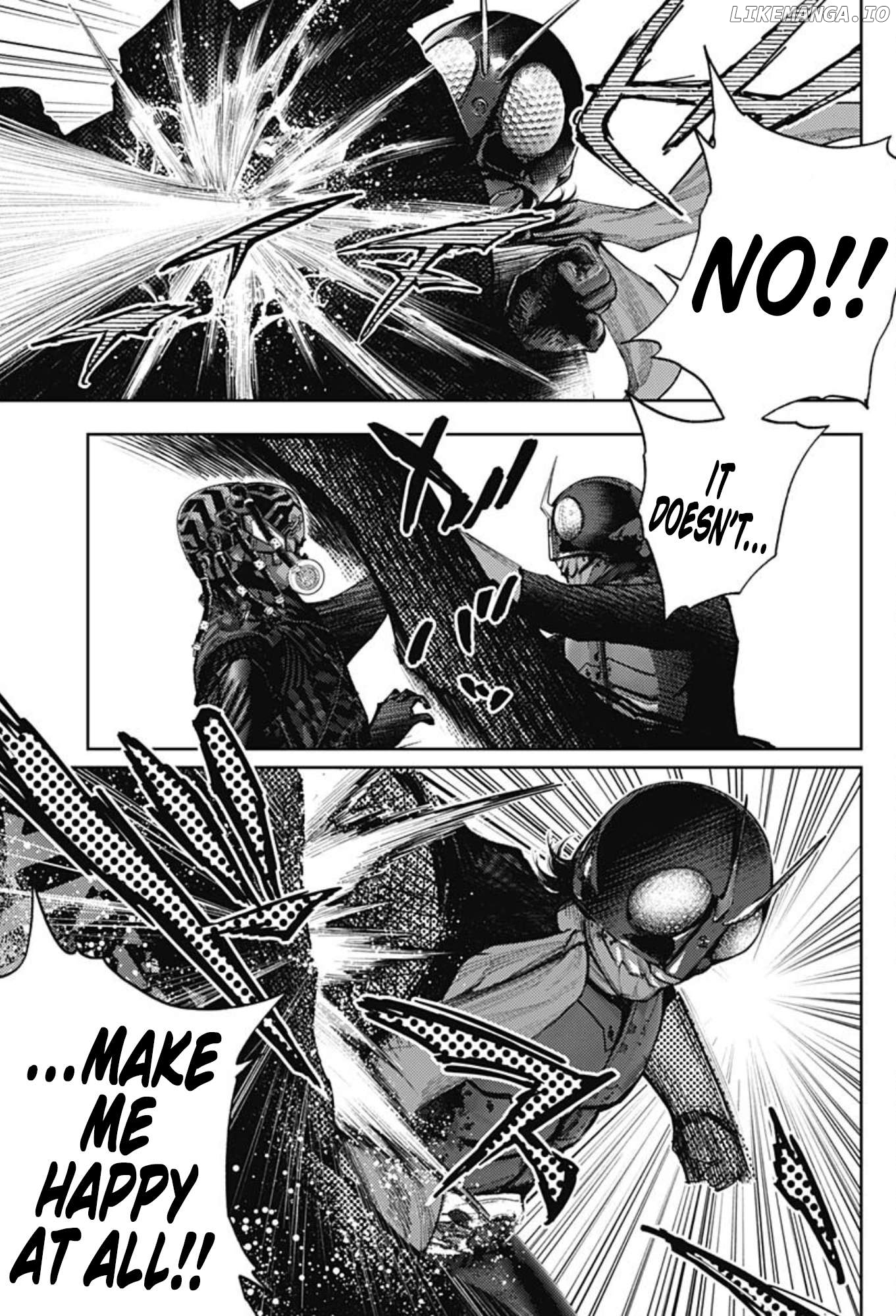 There is no true peace in this world -Shin Kamen Rider SHOCKER SIDE- Chapter 59 - page 13