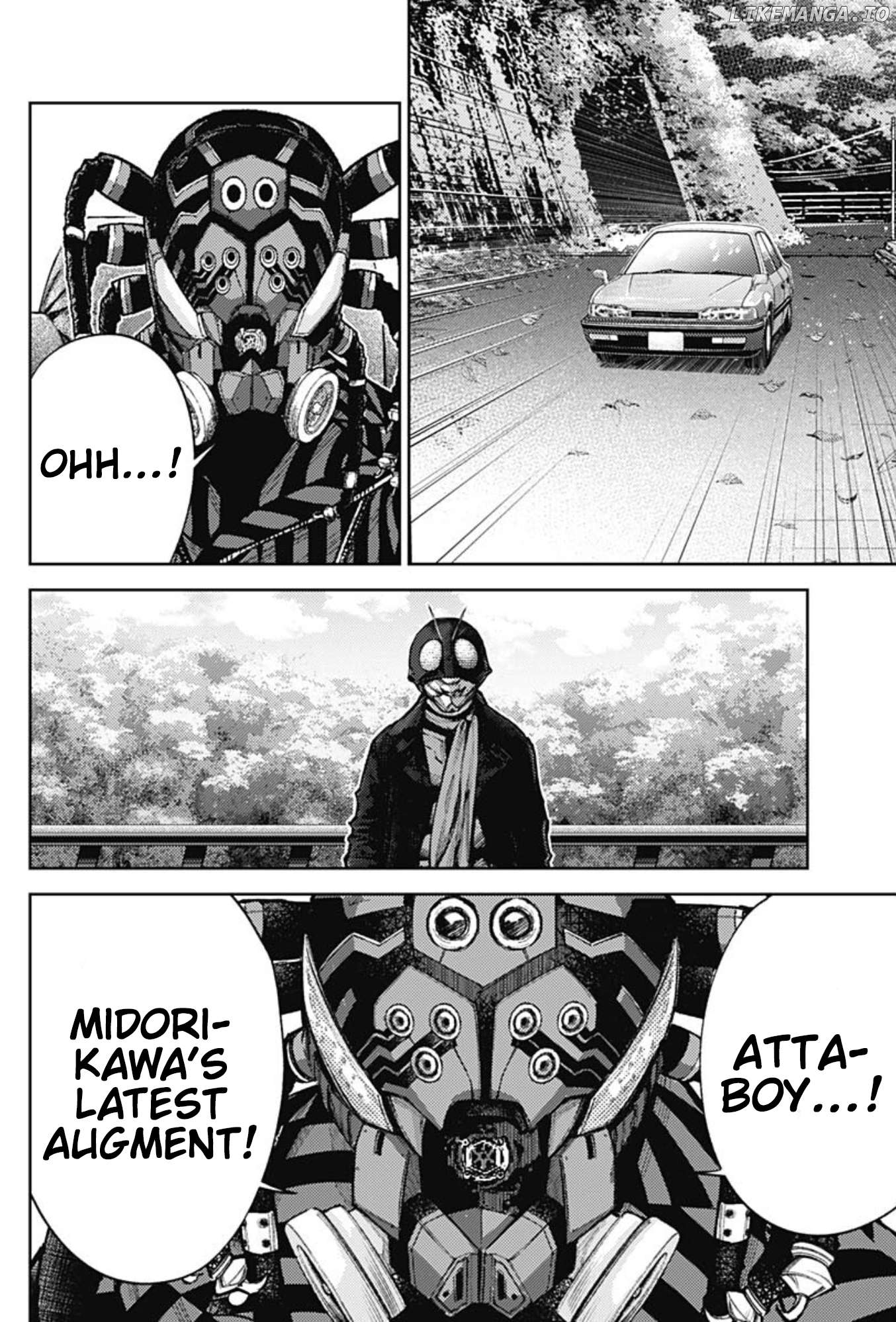 There is no true peace in this world -Shin Kamen Rider SHOCKER SIDE- Chapter 59 - page 8