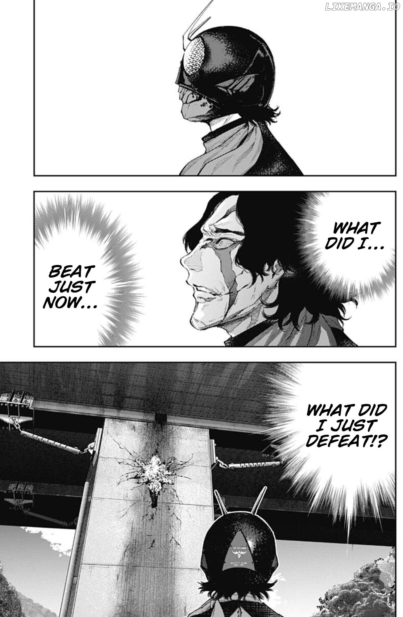 There is no true peace in this world -Shin Kamen Rider SHOCKER SIDE- Chapter 60 - page 12