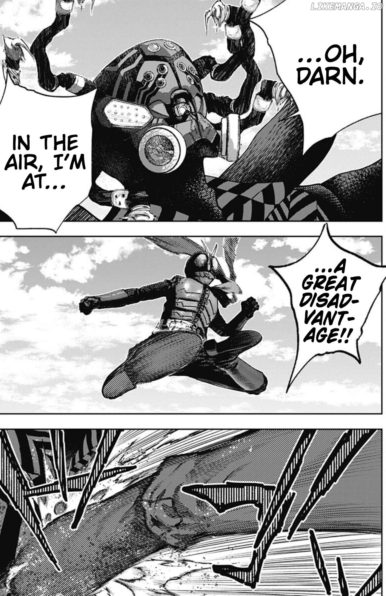 There is no true peace in this world -Shin Kamen Rider SHOCKER SIDE- Chapter 60 - page 5
