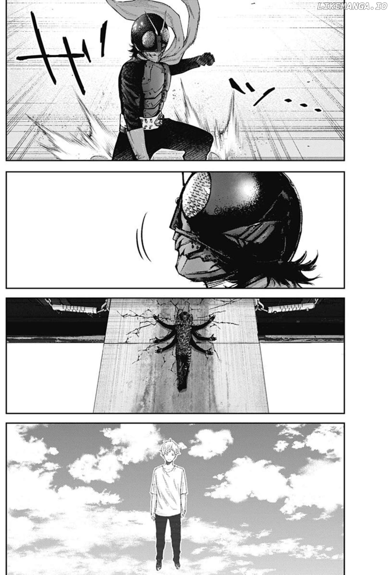 There is no true peace in this world -Shin Kamen Rider SHOCKER SIDE- Chapter 60 - page 9