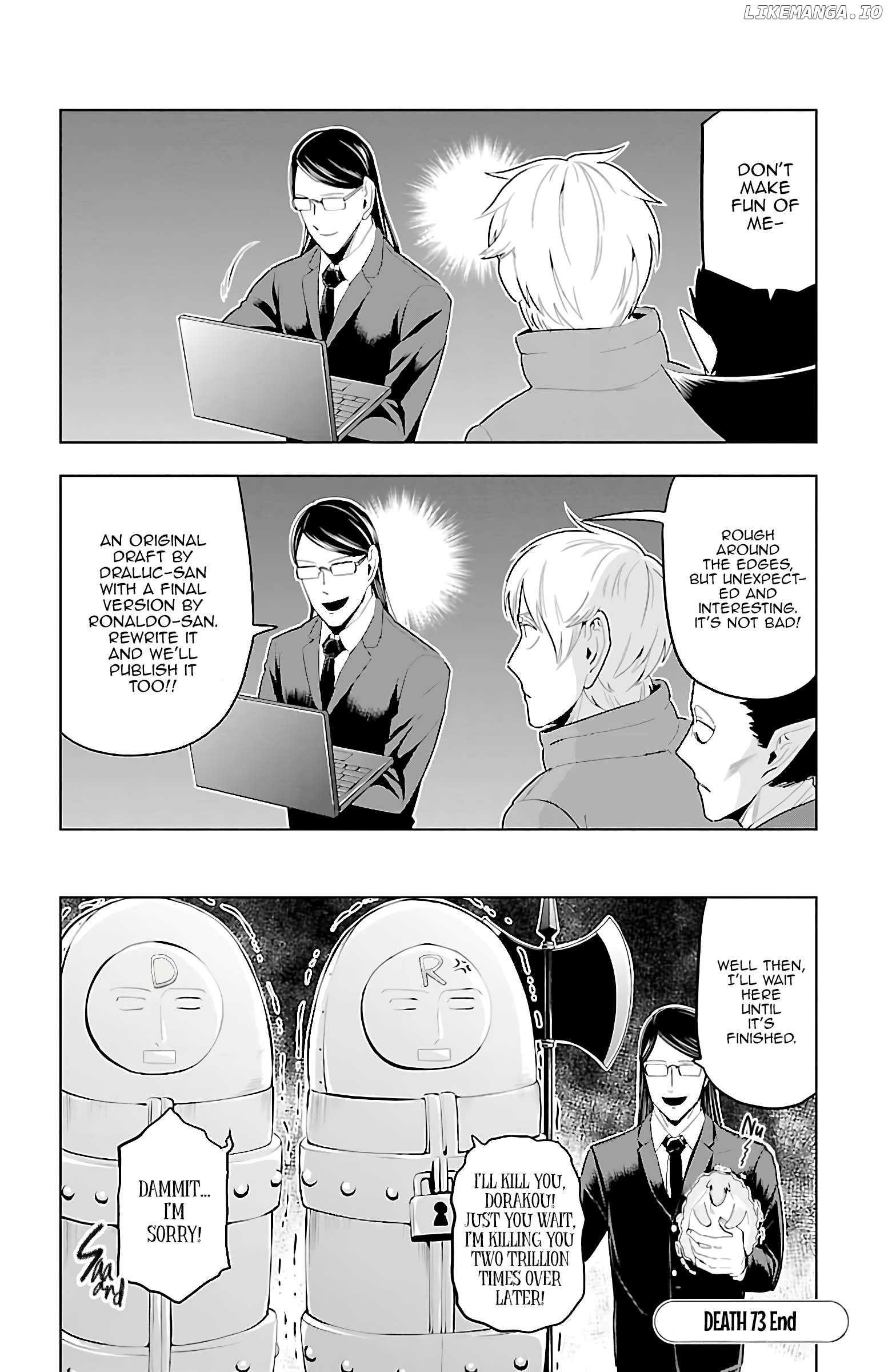 Kyuuketsuki Sugu Shinu Chapter 73 - page 13
