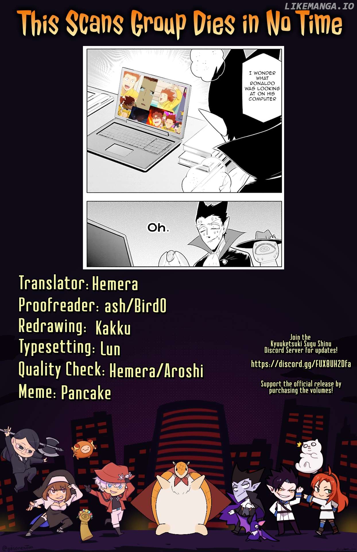 Kyuuketsuki Sugu Shinu Chapter 73 - page 14