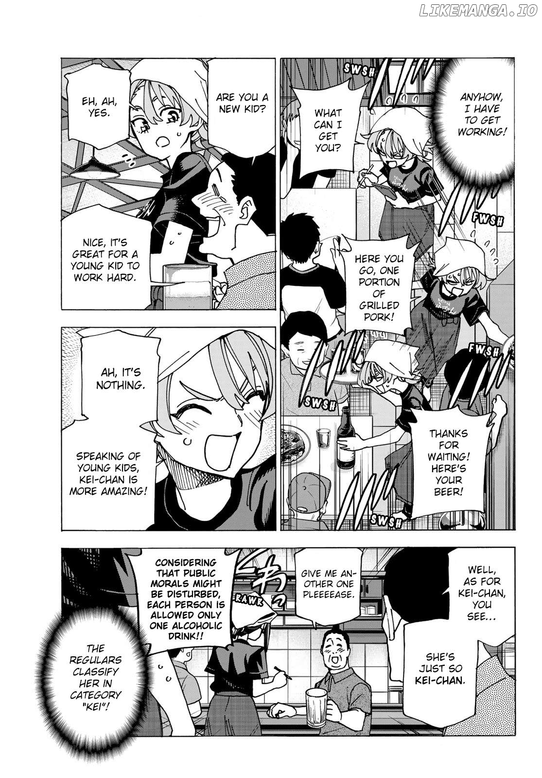 The Story Between a Dumb Prefect and a High School Girl with an Inappropriate Skirt Length Chapter 72 - page 13