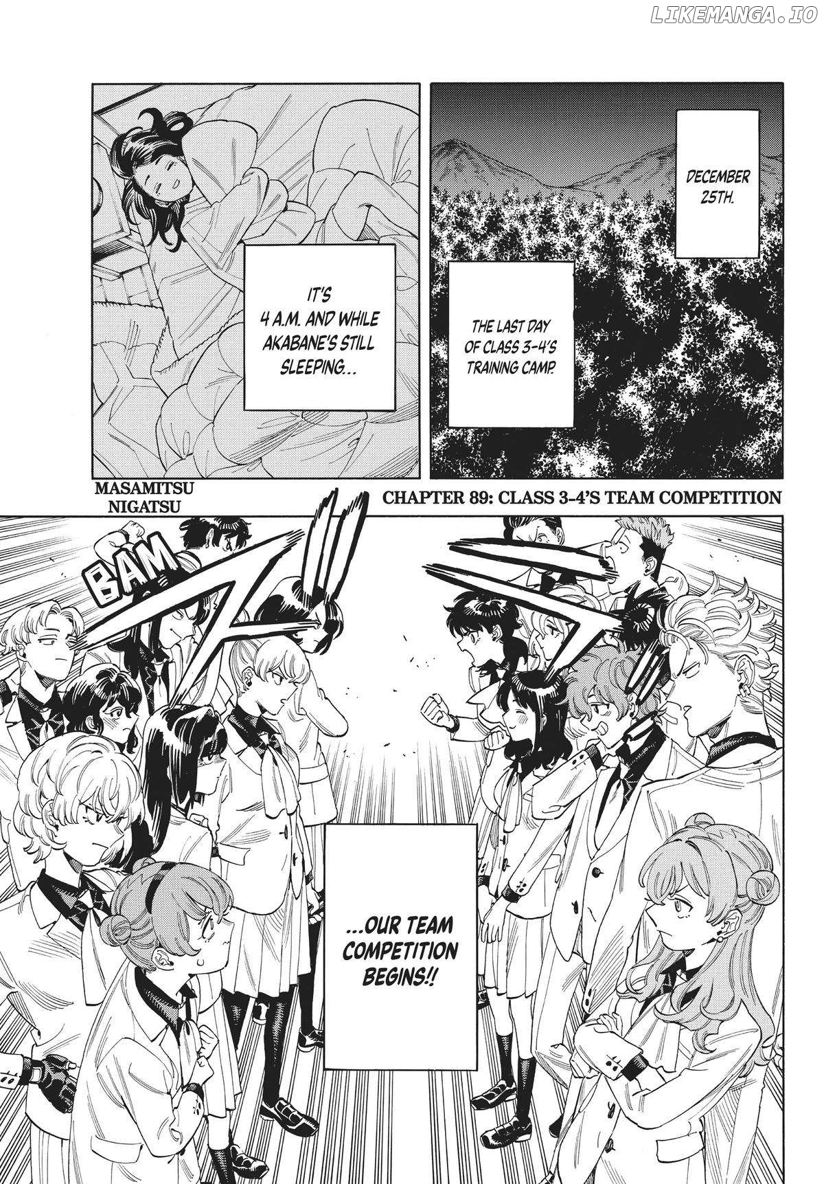 Akabane Honeko No Bodyguard Chapter 89 - page 3