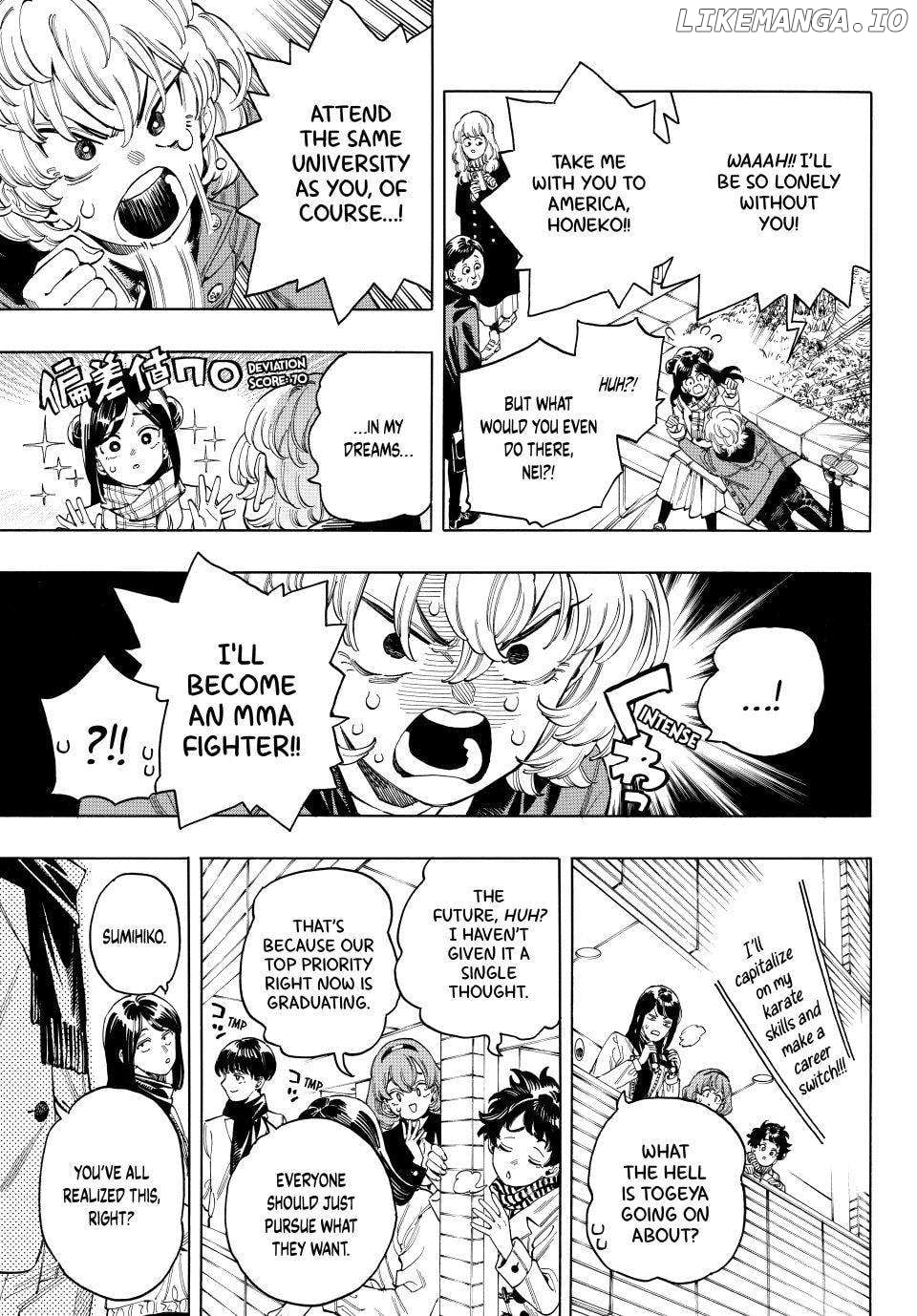 Akabane Honeko No Bodyguard Chapter 90 - page 7