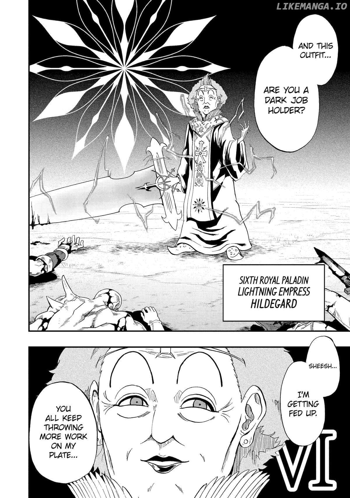 Ankoku Kishino no Ore desu Ga Saikyou no Hijiri Kishi wo Mezashimasu Chapter 66 - page 30