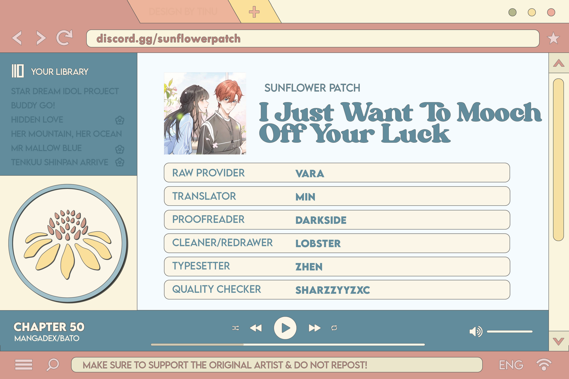 I Just Want To Mooch Off Your Luck Chapter 51 - page 53