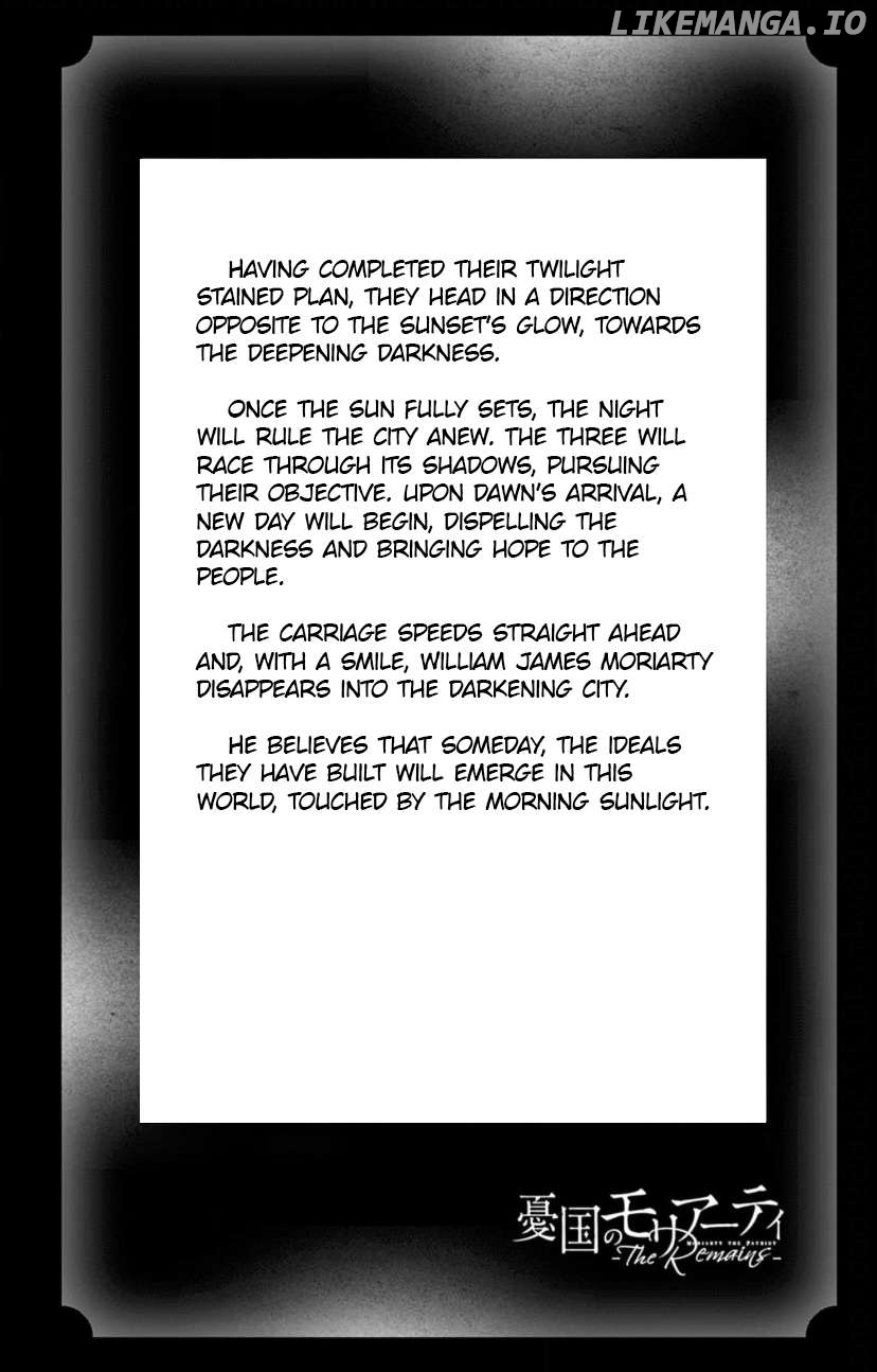 Yuukoku No Moriarty: The Remains Chapter 16 - page 37