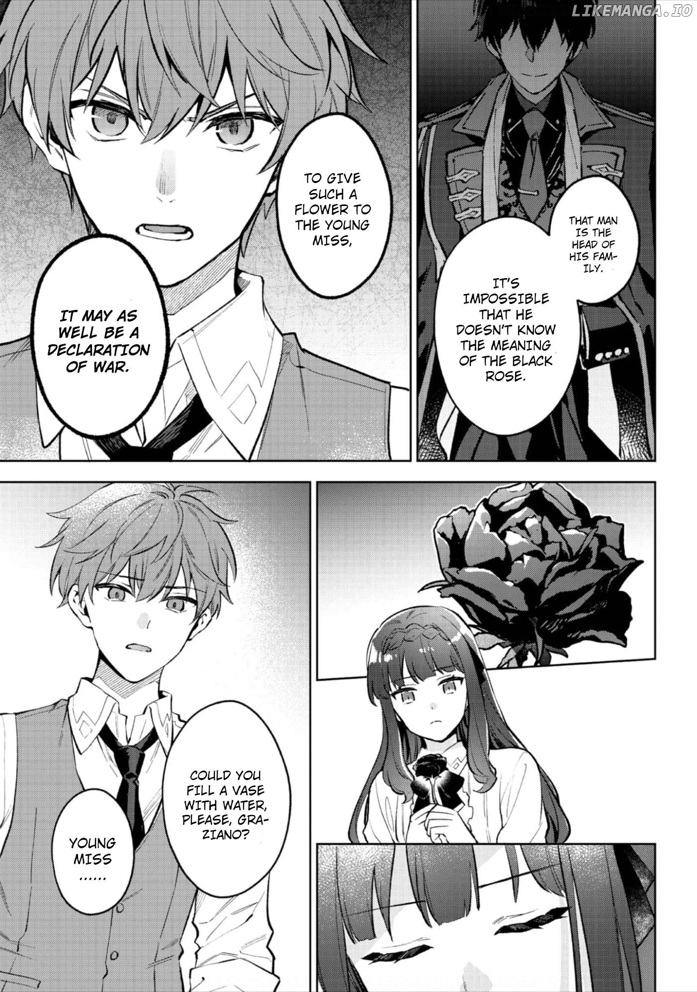 Akumana Akutou Ikka no Mana Musume, Tensei Saki mo Otome Game no Gokudou Reijou deshita Chapter 19 - page 16