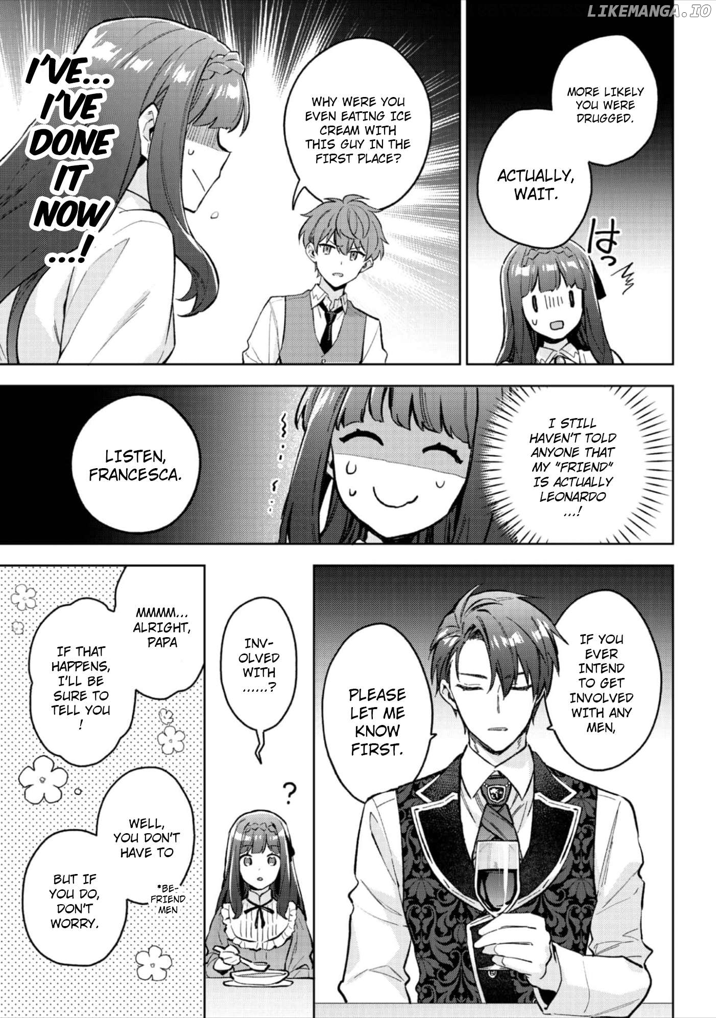 Akumana Akutou Ikka no Mana Musume, Tensei Saki mo Otome Game no Gokudou Reijou deshita Chapter 19 - page 6