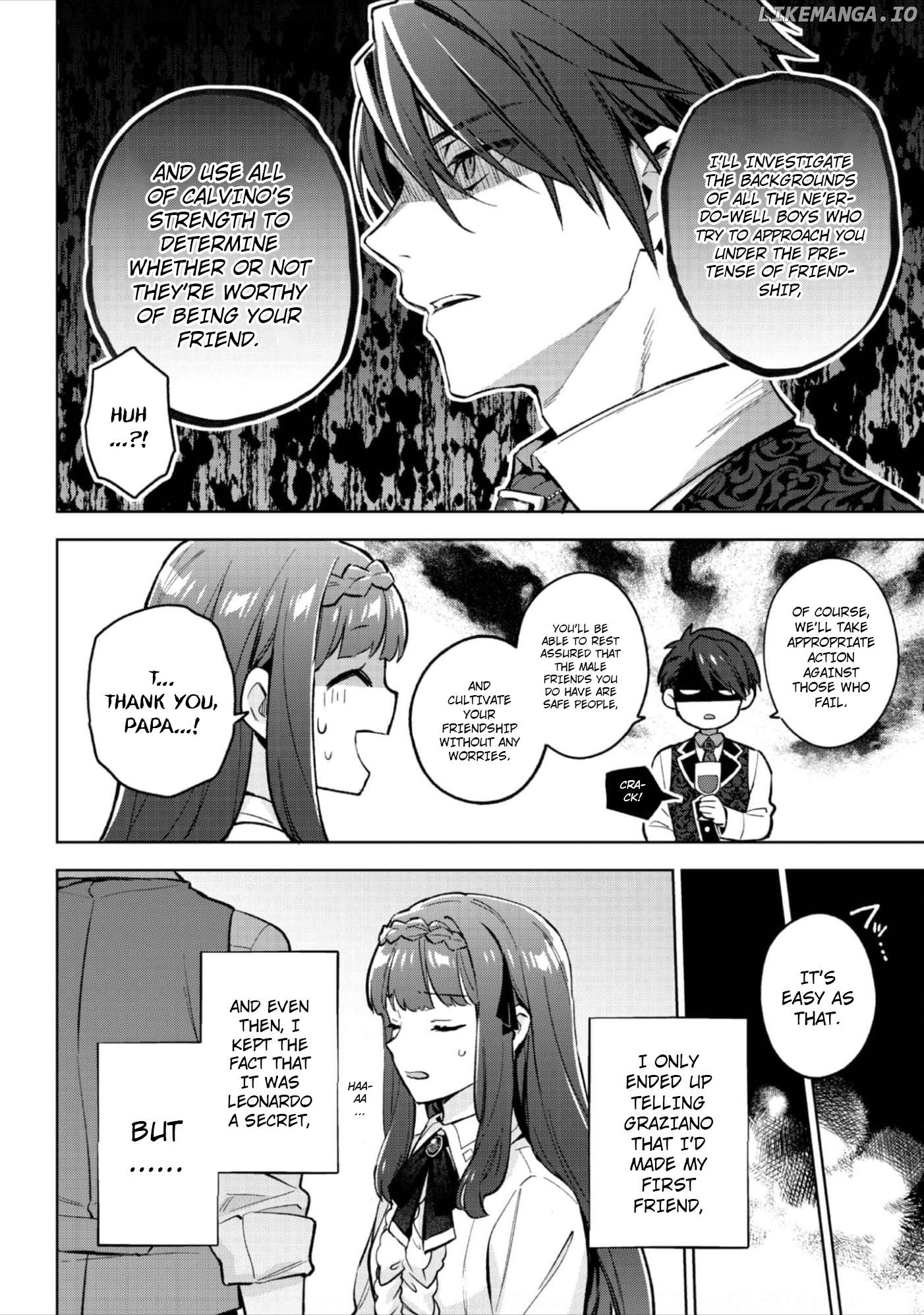 Akumana Akutou Ikka no Mana Musume, Tensei Saki mo Otome Game no Gokudou Reijou deshita Chapter 19 - page 7