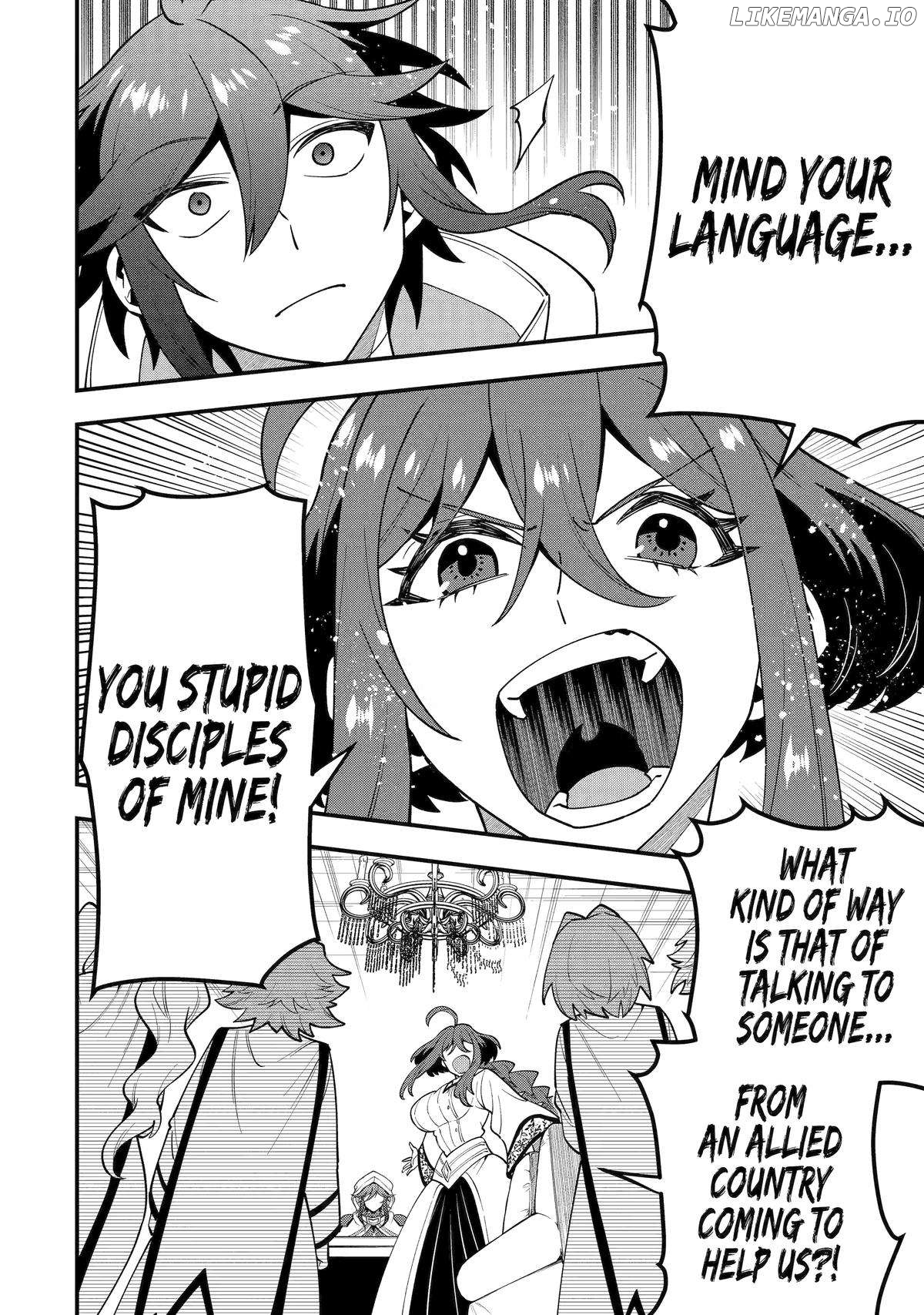 Kouryakuhon o Kushi Suru Saikyou no Mahoutsukai ~< Meirei sa Sero > to wa Iwa Senai Oreryuu Mao Tobatsu Saizen Ruuto ~ Chapter 62 - page 12