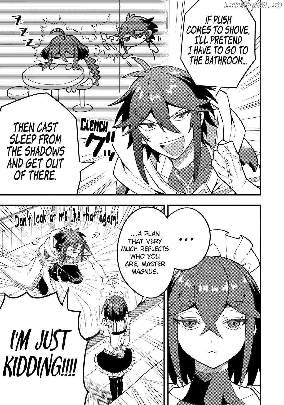 Kouryakuhon o Kushi Suru Saikyou no Mahoutsukai ~< Meirei sa Sero > to wa Iwa Senai Oreryuu Mao Tobatsu Saizen Ruuto ~ Chapter 62 - page 21
