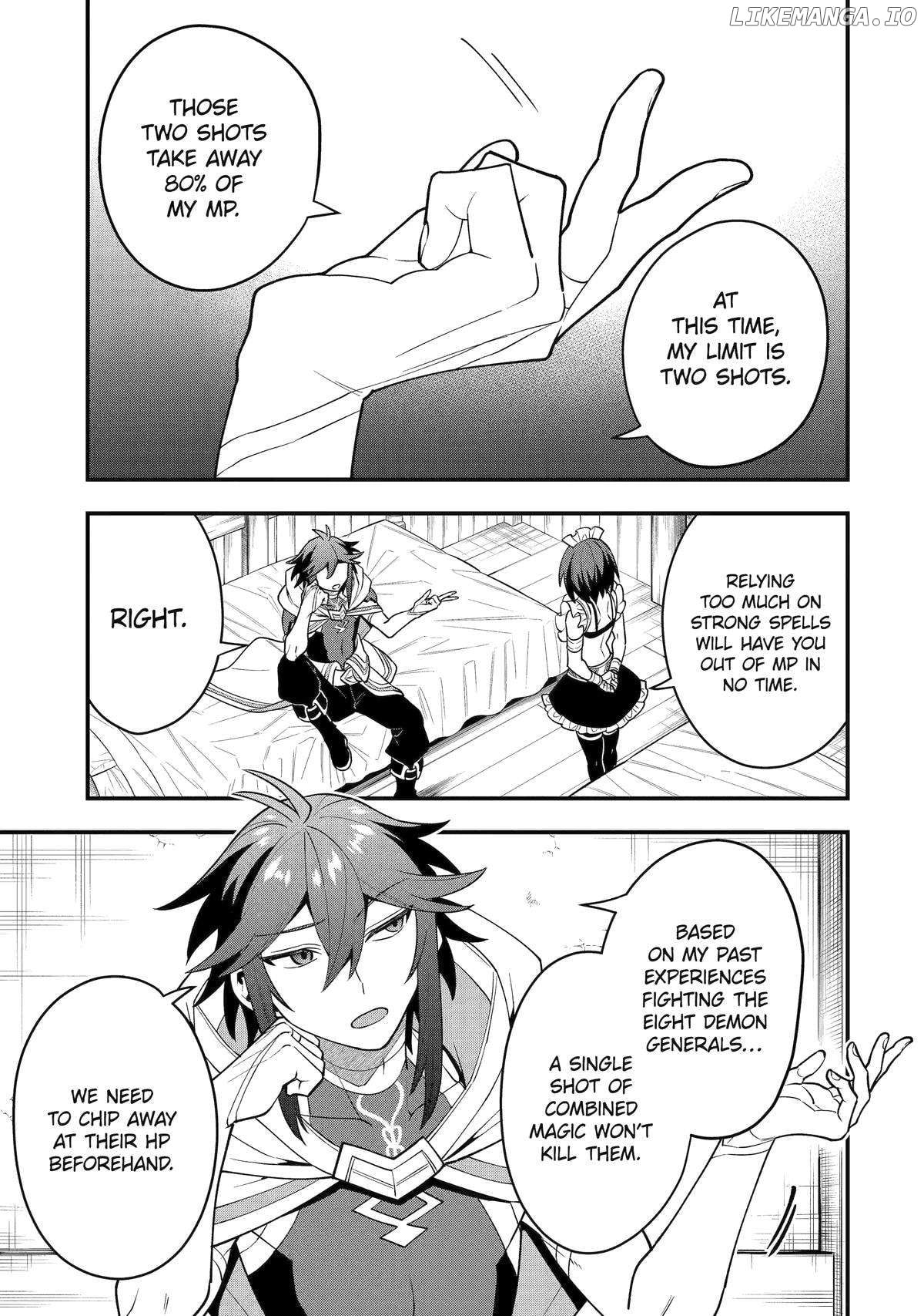 Kouryakuhon o Kushi Suru Saikyou no Mahoutsukai ~< Meirei sa Sero > to wa Iwa Senai Oreryuu Mao Tobatsu Saizen Ruuto ~ Chapter 62 - page 23