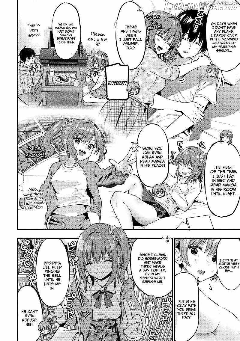 My Girlfriend Cheated on Me With a Senior, so I’m Cheating on Her With His Girlfriend chapter 22.5 - page 5