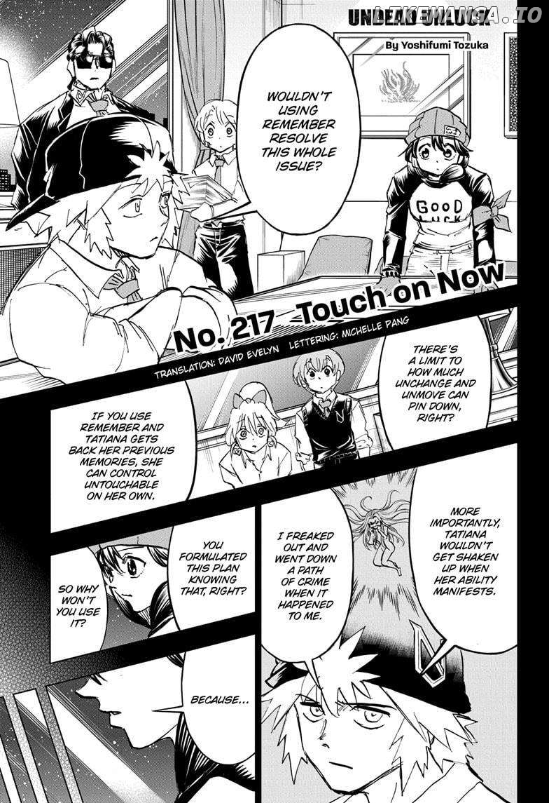 Undead + Unluck Chapter 217 - page 1