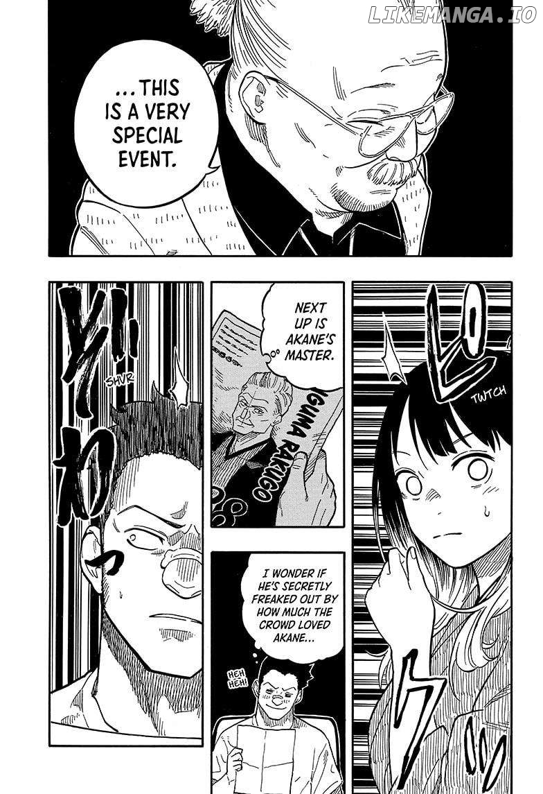 Akane Banashi Chapter 122 - page 19