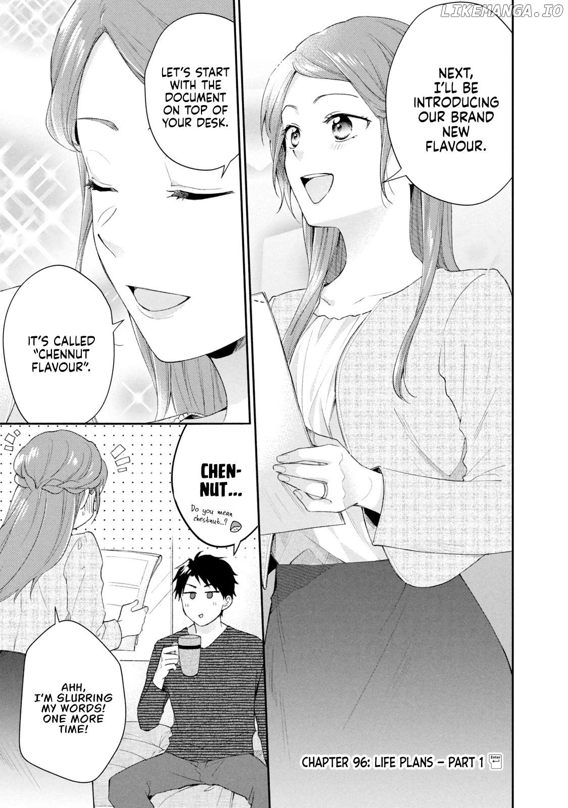 Kono Kaisha Ni Suki Na Hito Ga Imasu Chapter 96 - page 1