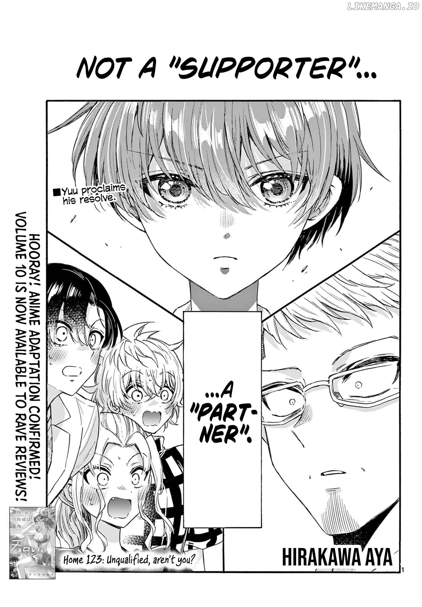 Mikadono Sanshimai Wa Angai, Choroi Chapter 123 - page 1