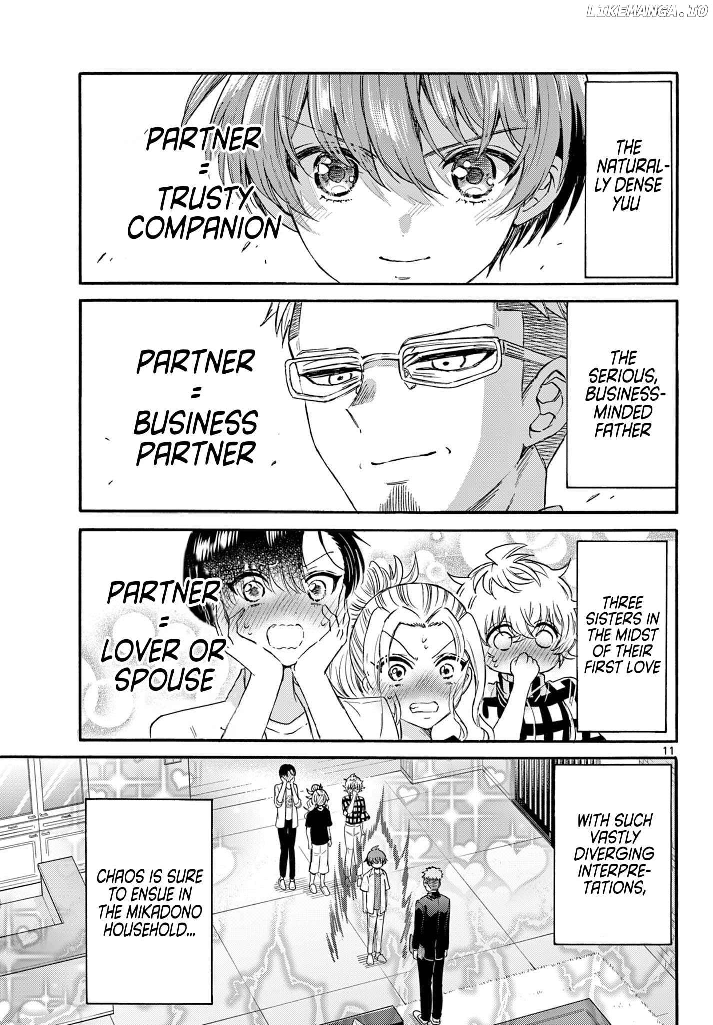 Mikadono Sanshimai Wa Angai, Choroi Chapter 123 - page 11