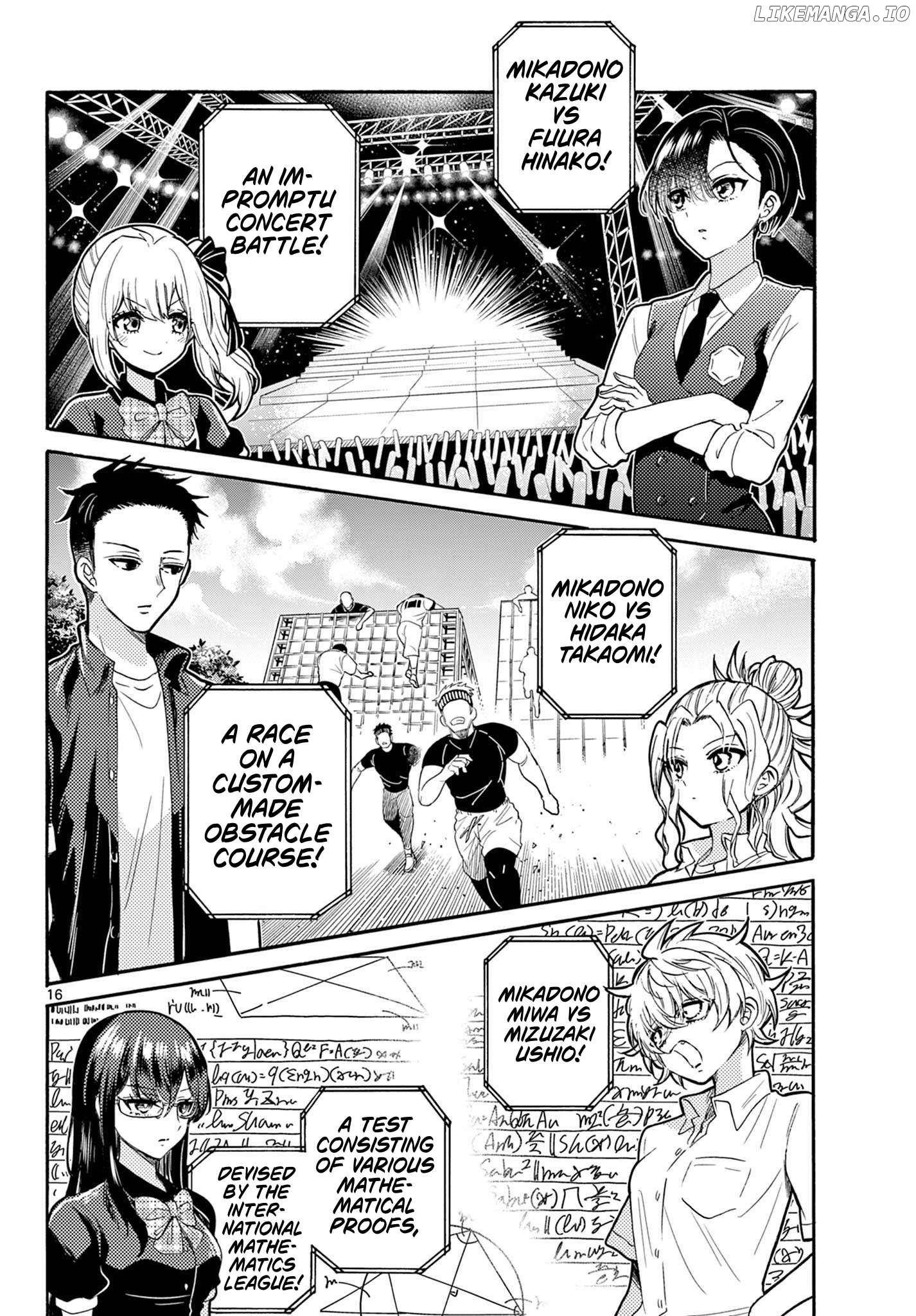 Mikadono Sanshimai Wa Angai, Choroi Chapter 124 - page 16