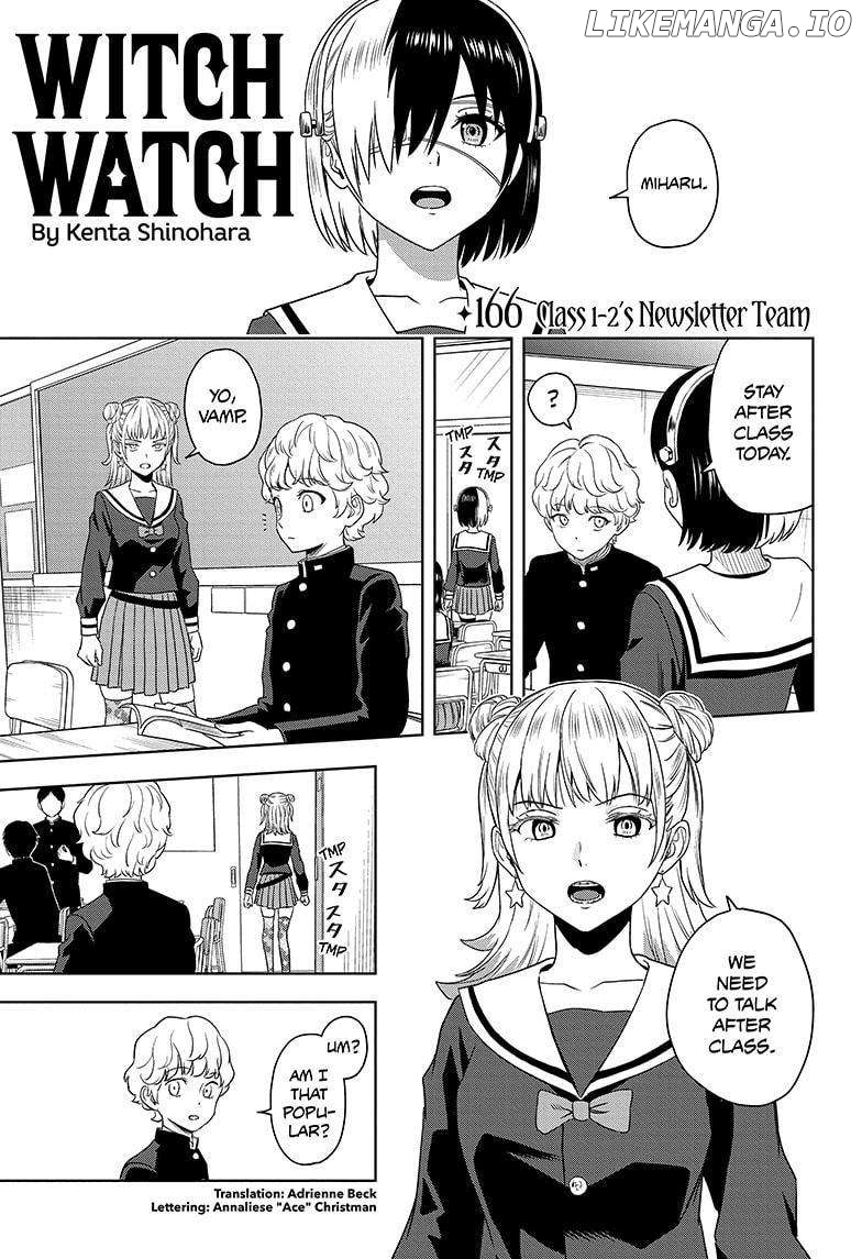 Witch Watch Chapter 166 - page 1