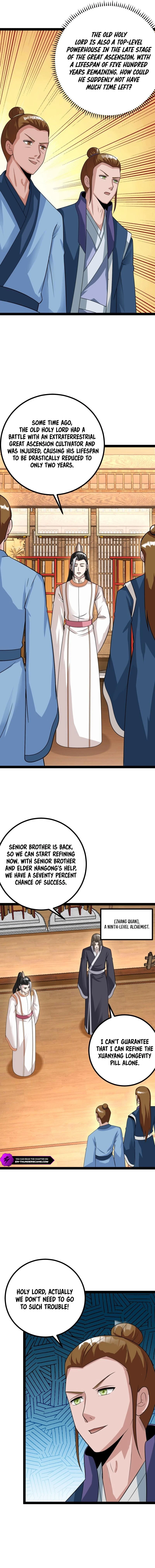 When The System Opens After The Age Of 100 , All Grandchildren Kneel Upon The Mountains! Chapter 77 - page 5