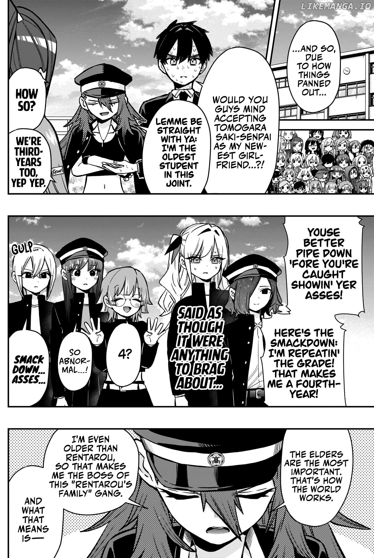 The 100 Girlfriends Who Really, Really, Really, Really, Really Love You Chapter 187 - page 3
