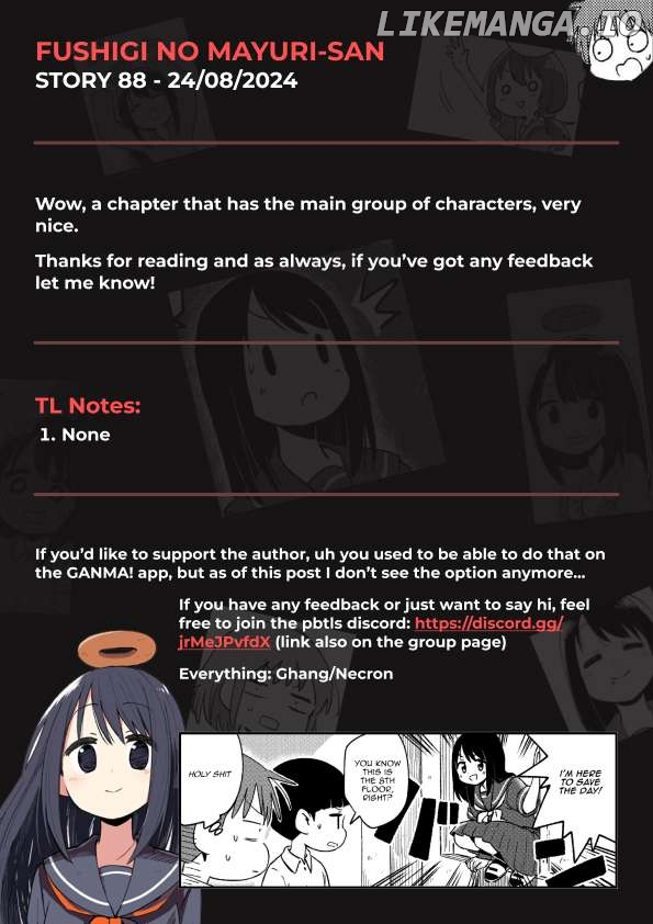 Fushigi no Mayuri-san Chapter 88 - page 5