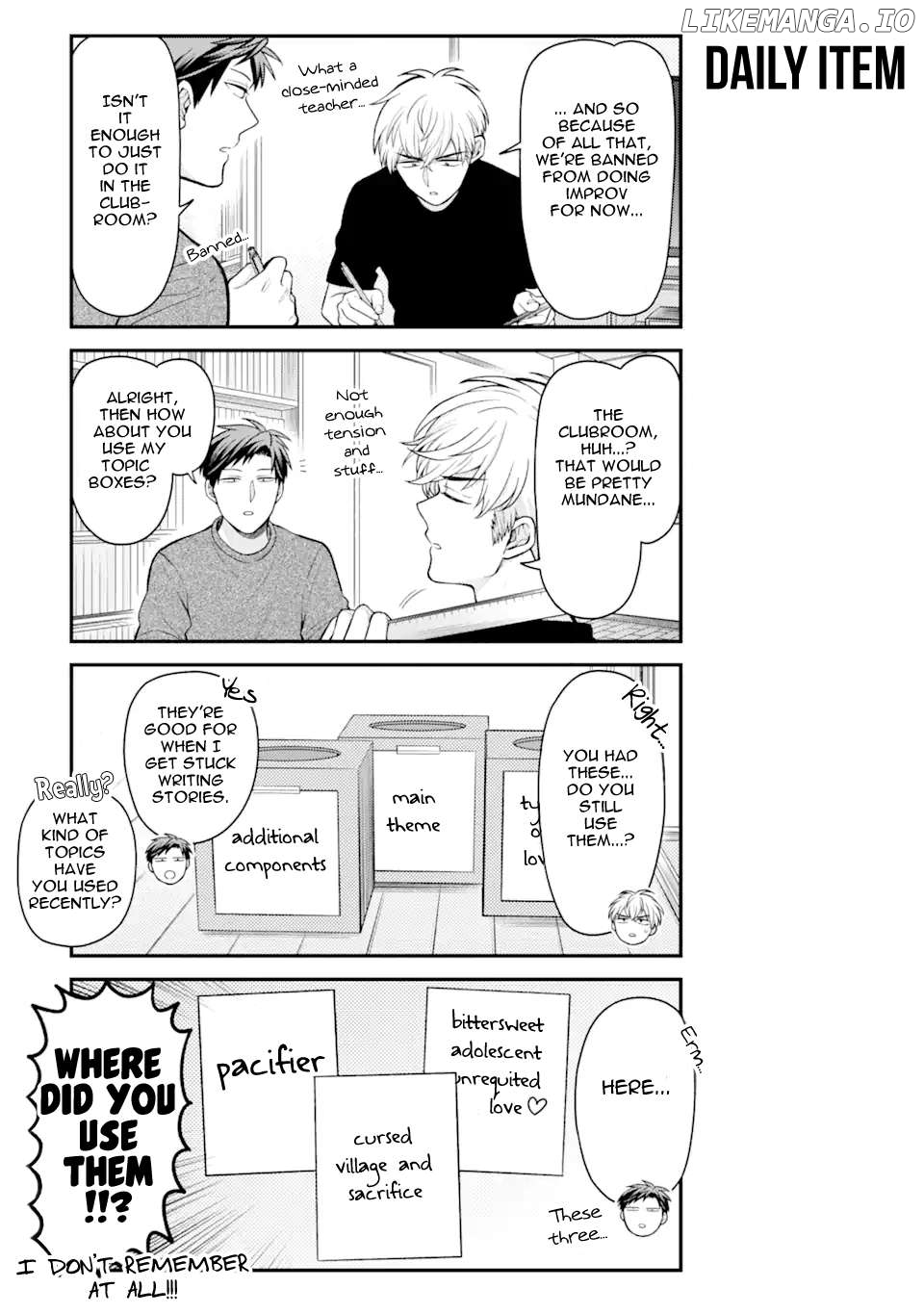Gekkan Shoujo Nozaki-kun Chapter 152 - page 3