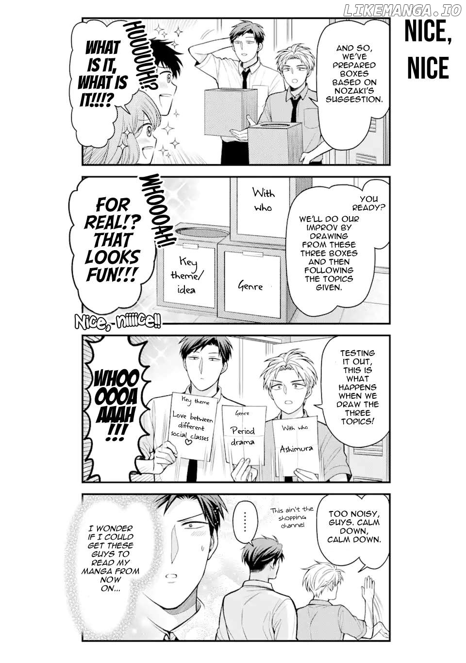 Gekkan Shoujo Nozaki-kun Chapter 152 - page 4