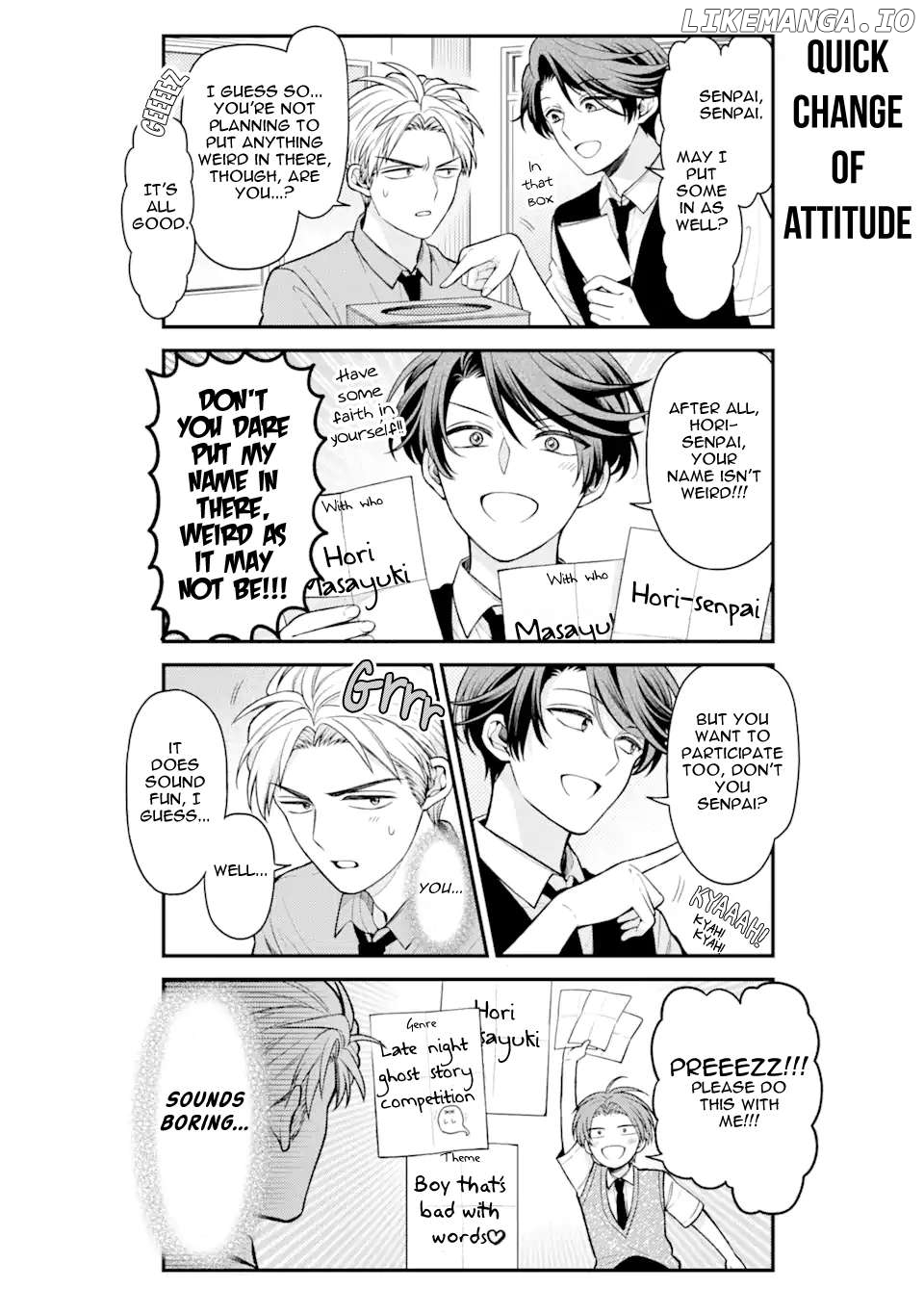 Gekkan Shoujo Nozaki-kun Chapter 152 - page 6