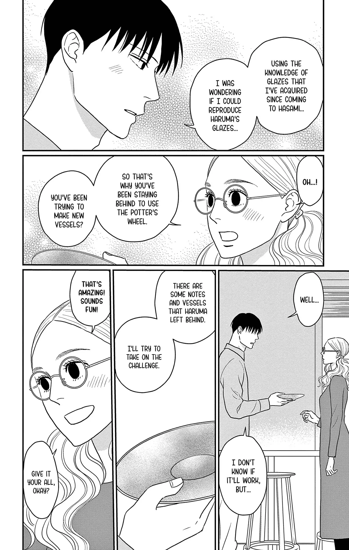 Ao No Hana Utsuwa No Mori Chapter 35 - page 6