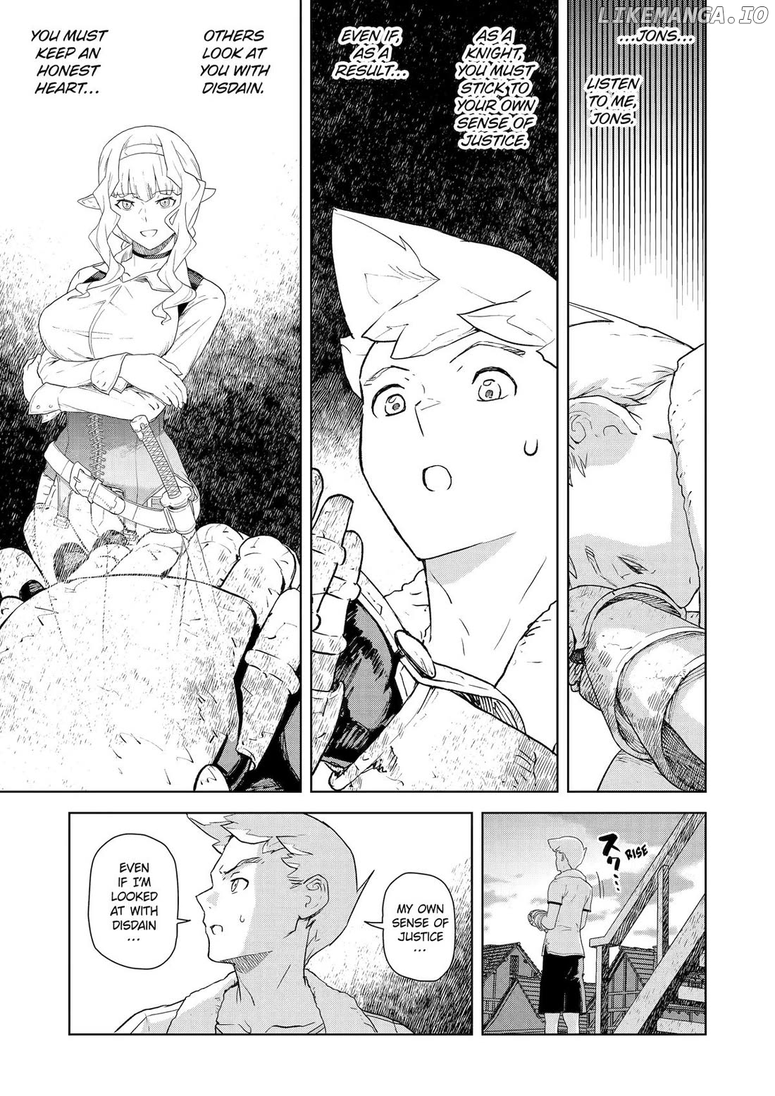 Even The Captain Knight, Miss Elf, Wants To Be A Maiden. Chapter 27 - page 11
