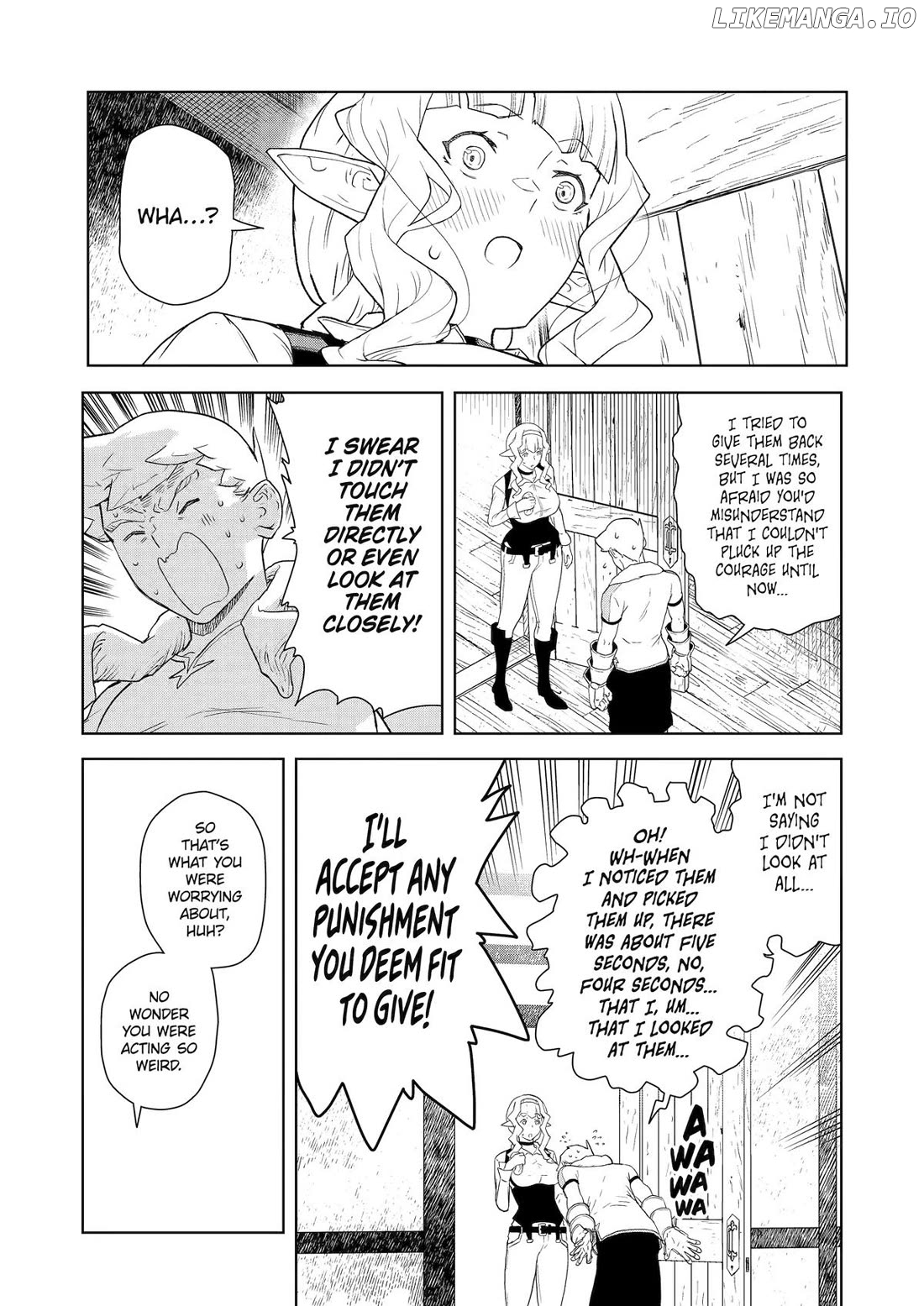 Even The Captain Knight, Miss Elf, Wants To Be A Maiden. Chapter 27 - page 13