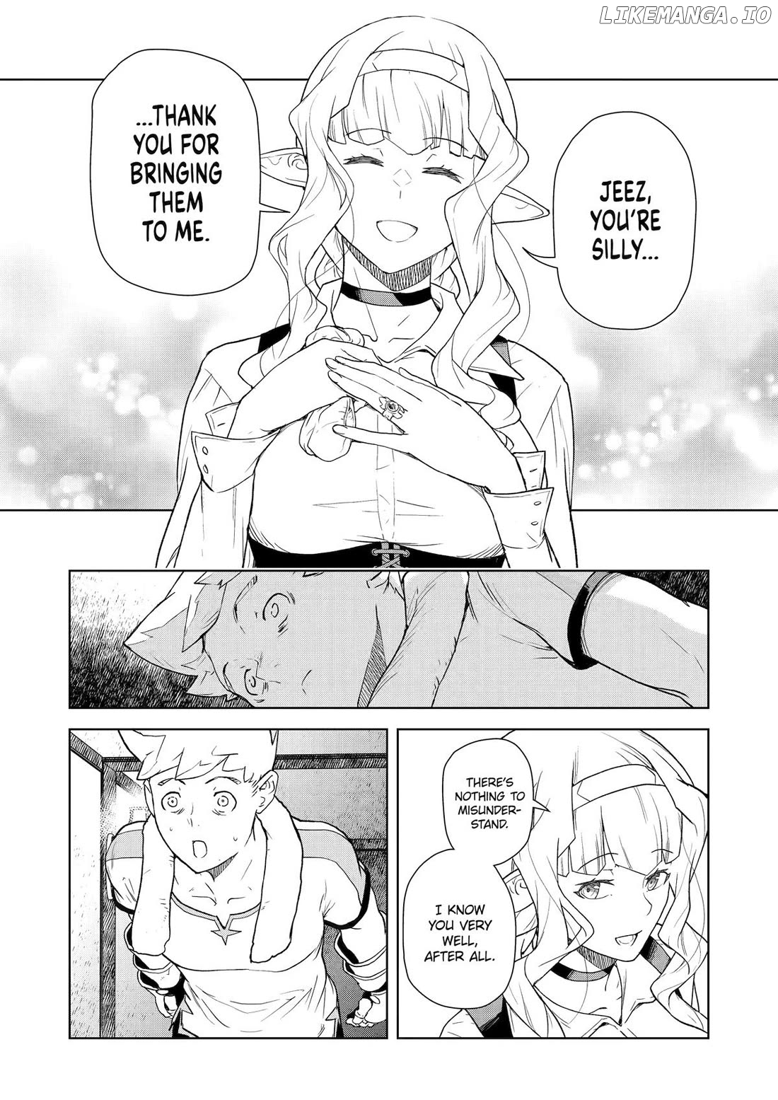 Even The Captain Knight, Miss Elf, Wants To Be A Maiden. Chapter 27 - page 14
